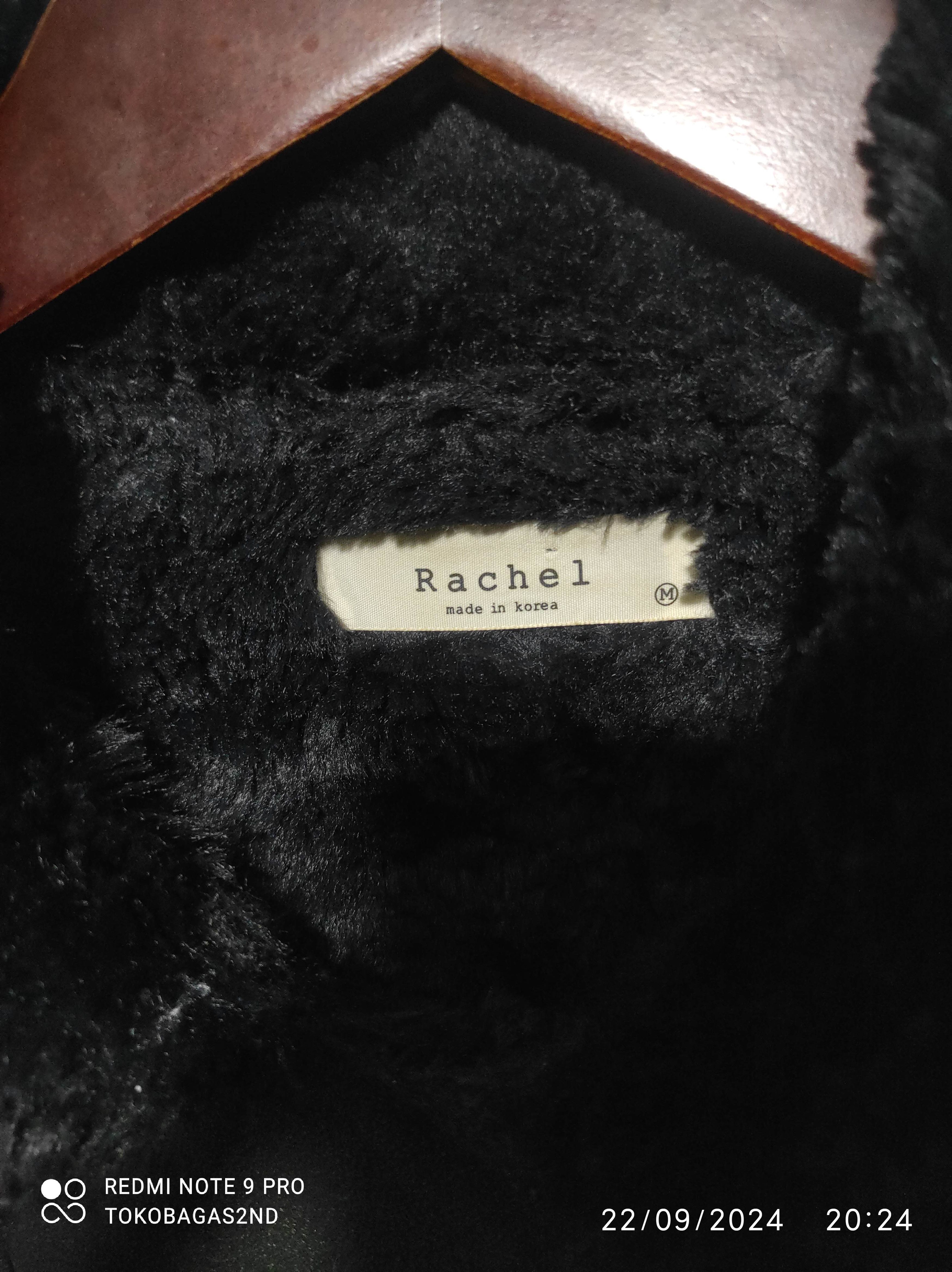 Le Grande Bleu (L.G.B.) Rachel Punk Ramones Suede Fur jacket i6w9 lgb style Size M / US 6-8 / IT 42-44 - 7 Thumbnail