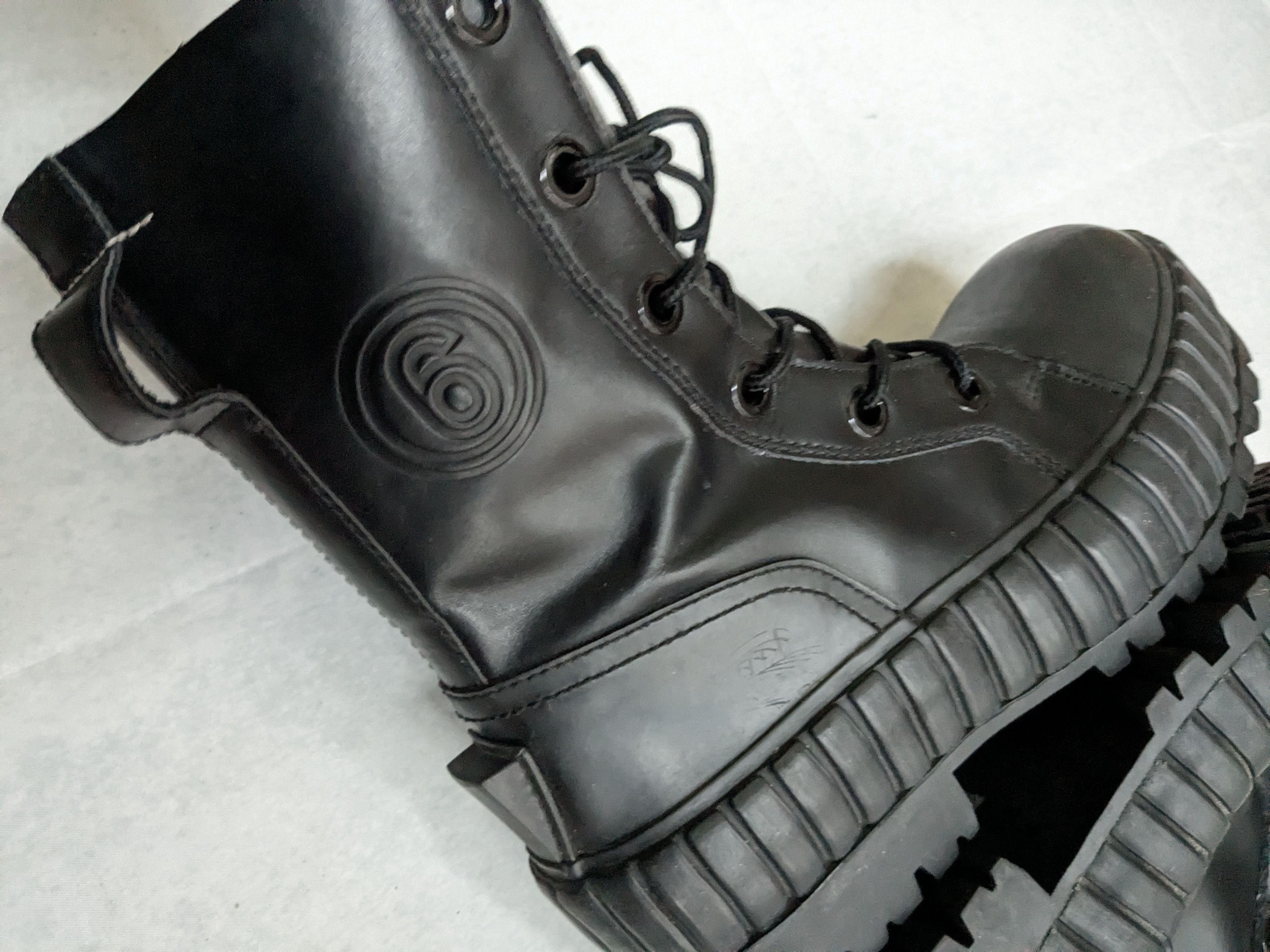 Maison Margiela Maison Margiela Boots Black Leather 8 41 Rubber Size US 8 / EU 41 - 12 Thumbnail