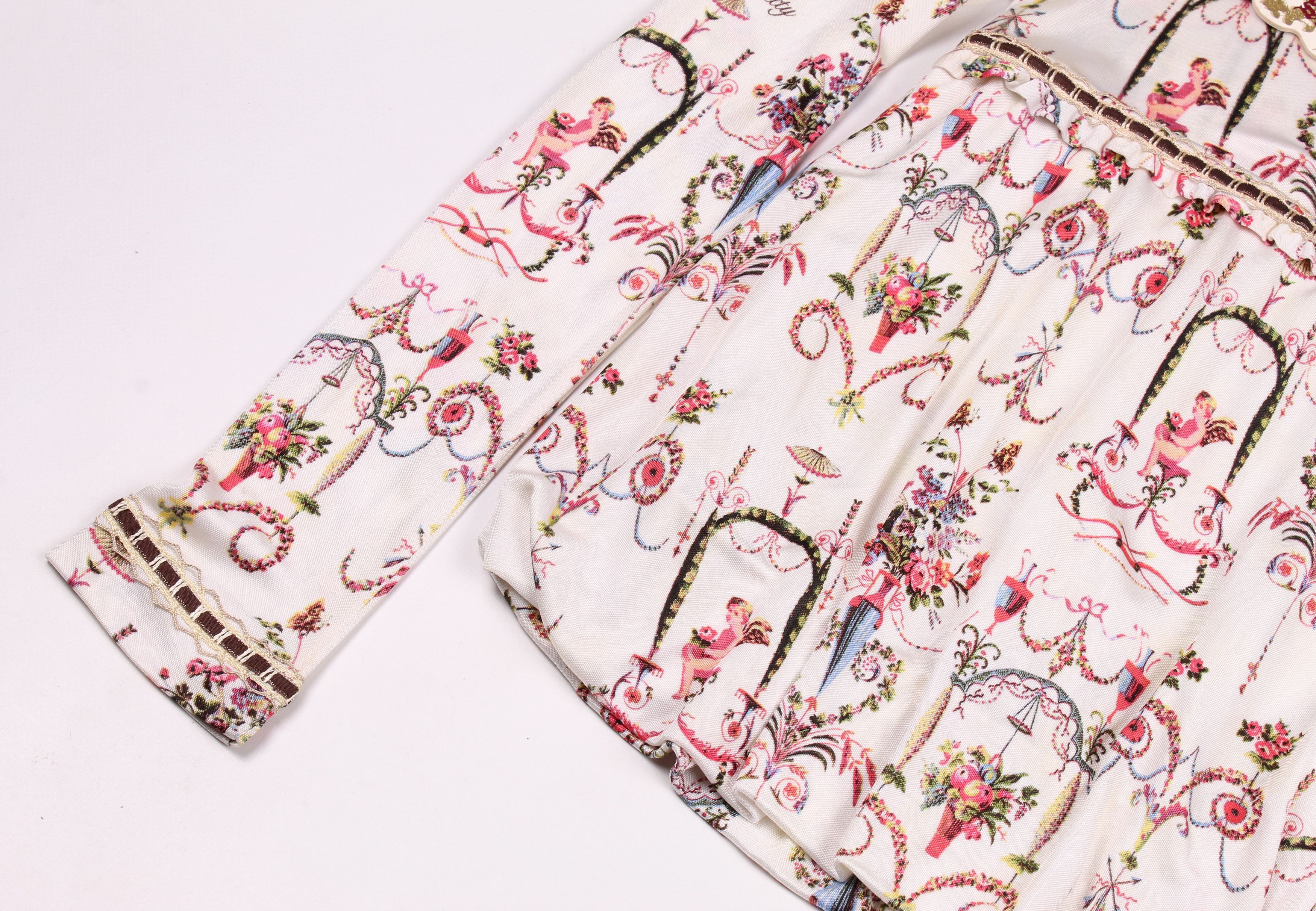 Miss Sixty × Vintage Vintage Miss Sixty Y2K Fairy Cottage Angels Pauline Top Size XS / US 0-2 / IT 36-38 - 3 Thumbnail