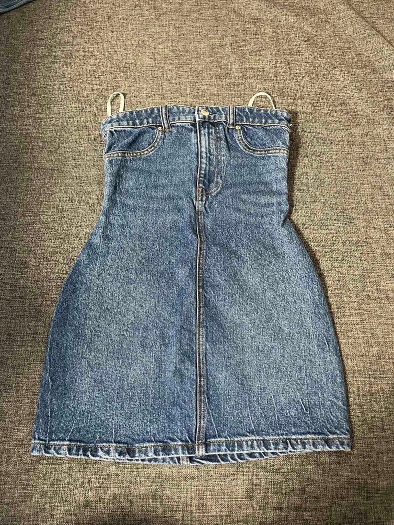 Alexander Wang Blue Denim Mini Skirt - dmc