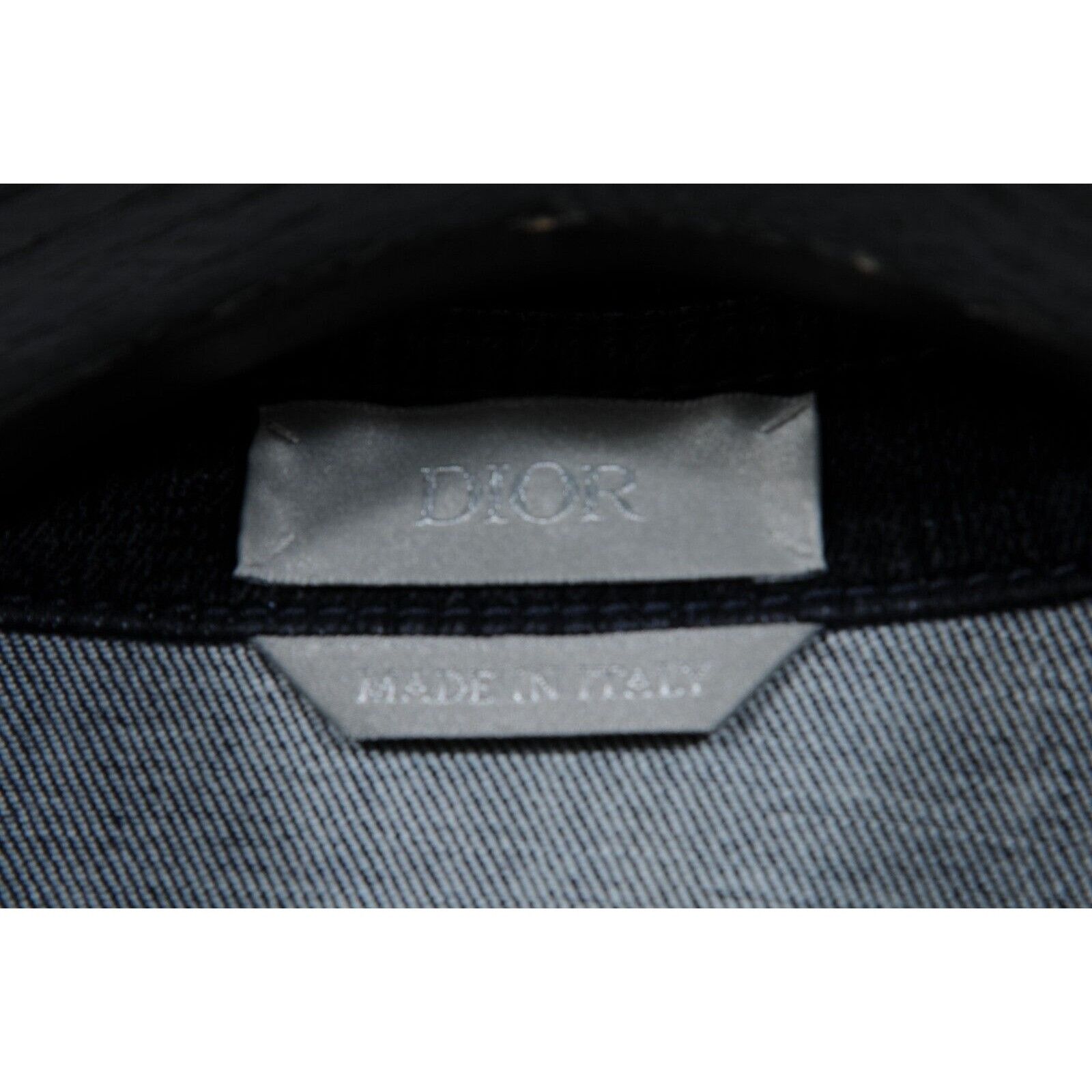 Dior Button Down Embroidered Logo Shirt IT 39 Velour Size US M / EU 48-50 / 2 - 5 Thumbnail