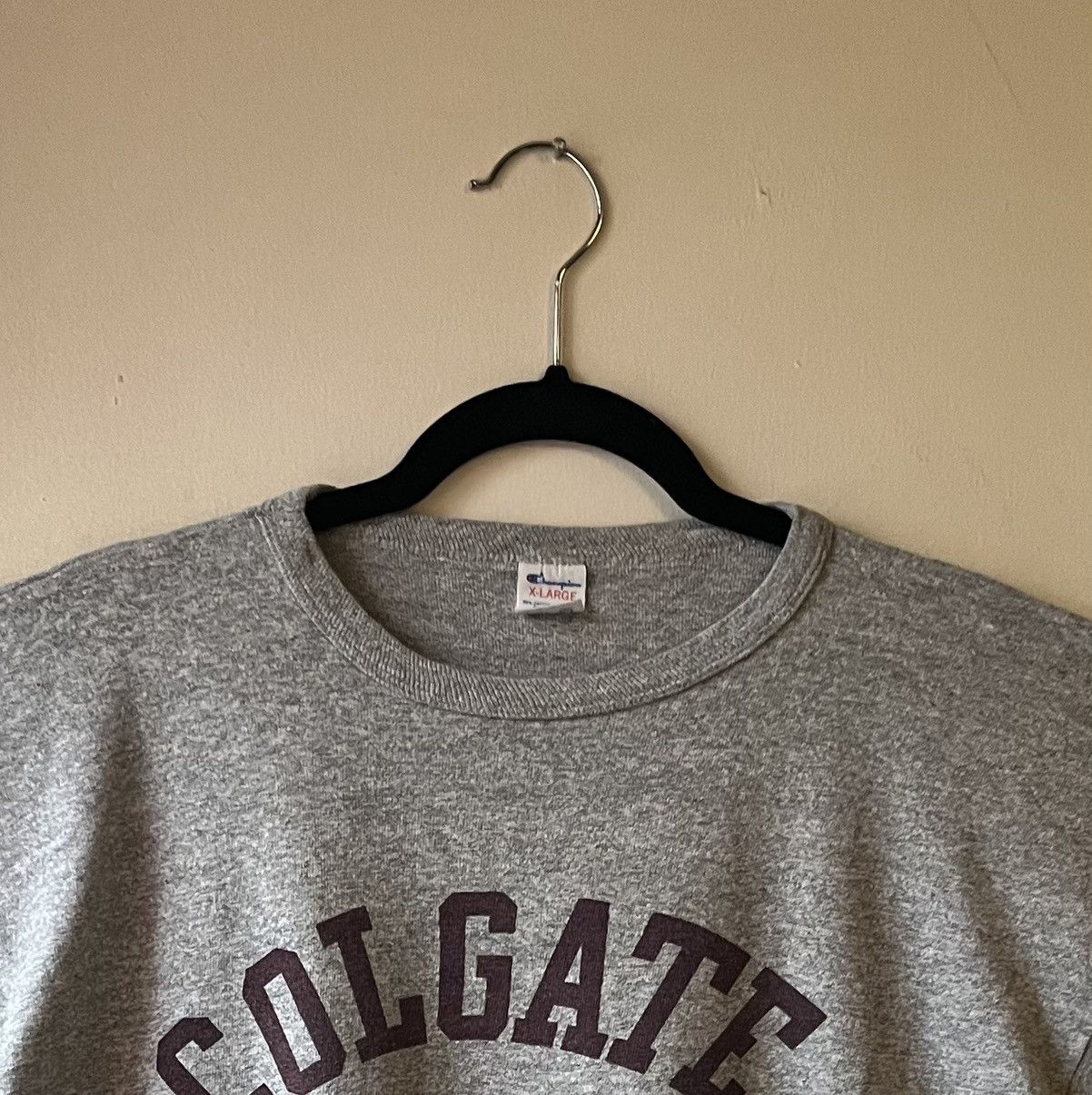 Champion 70s Champion “Colgate” gym t-shirt Size US M / EU 48-50 / 2 - 2 Thumbnail