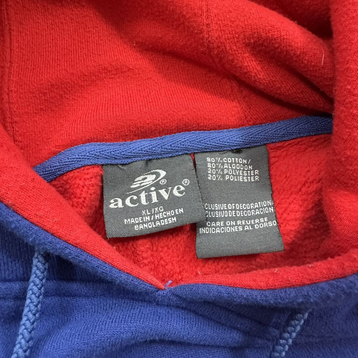 Other Vintage 90s Kansas Jayhawks Red and Blue Embroidered Hoodie Size US XL / EU 56 / 4 - 7 Thumbnail