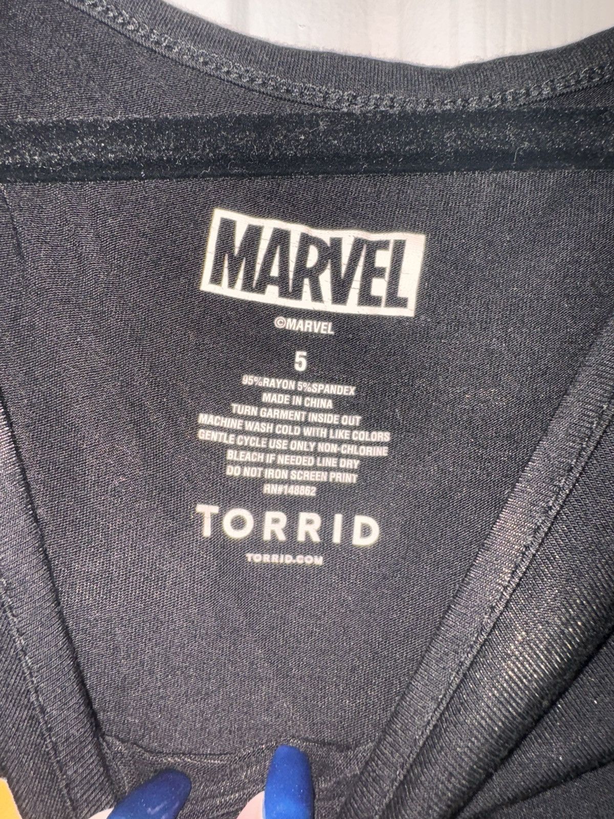 Torrid Torrid Marvel Size 5X Baby Groot Lattice Sleeve Top Size ONE SIZE - 6 Thumbnail