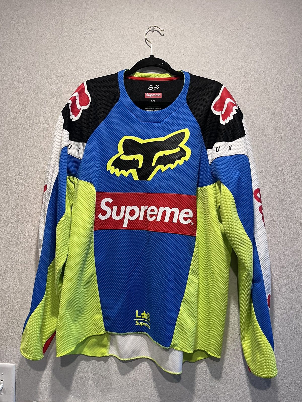 Supreme *RARE* Supreme Fox Racing Moto Jersey Top | Grailed