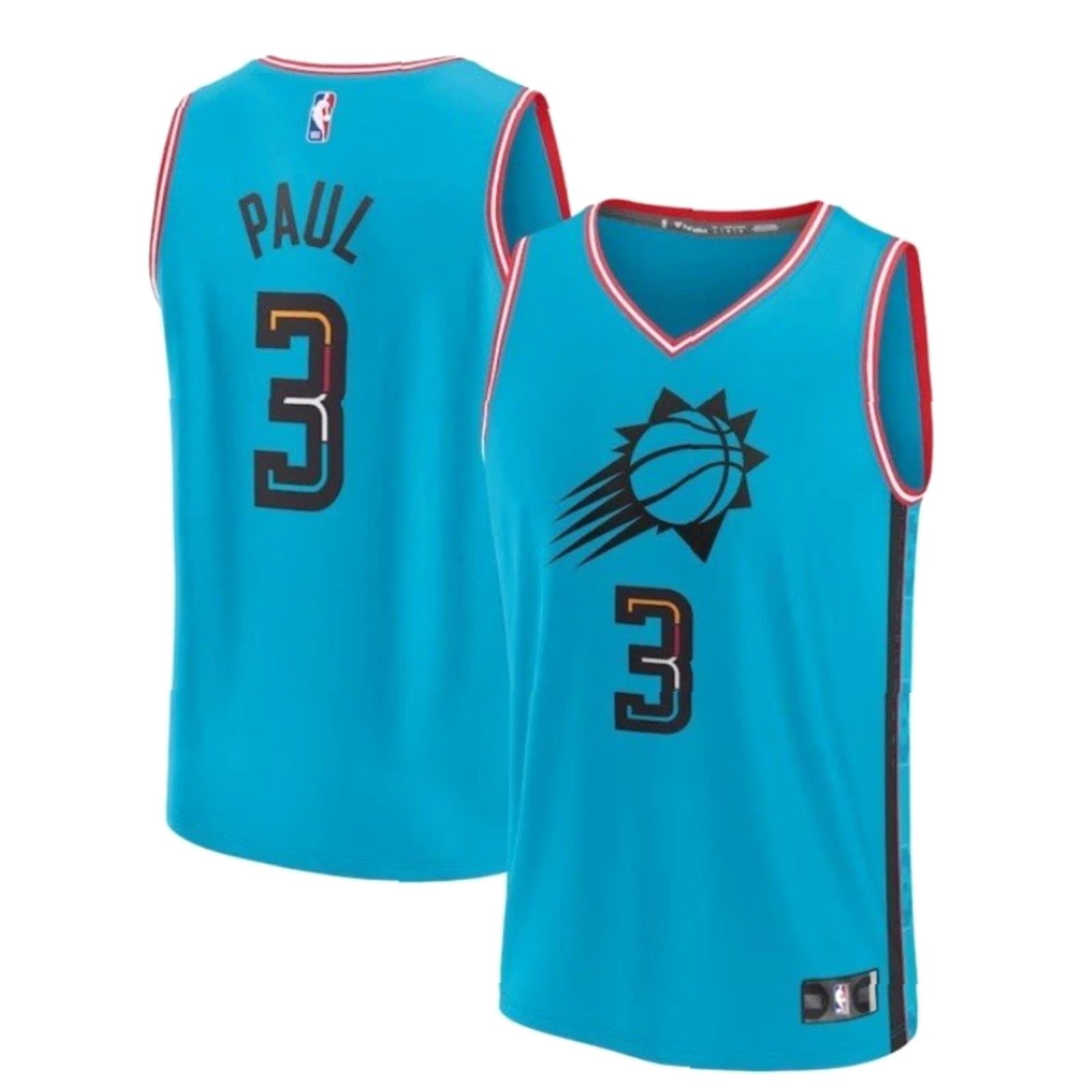 Vintage Fanatics NBA PhoenixSuns #3 Chris Paul CP3 Alternative Jersey Size L Men Tank Size US L / EU 52-54 / 3 - 5 Thumbnail