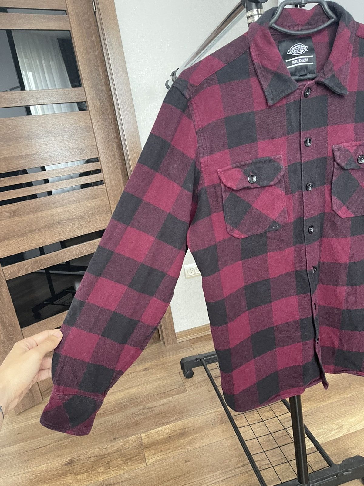 Other Dickies Flannel Checked Shirt Button Up Vintage Size US M / EU 48-50 / 2 - 6 Thumbnail