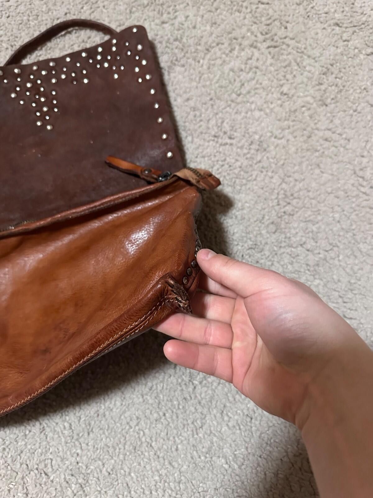 Campomaggi Leather handbag CAMPOMAGGI Brown Size ONE SIZE - 5 Thumbnail