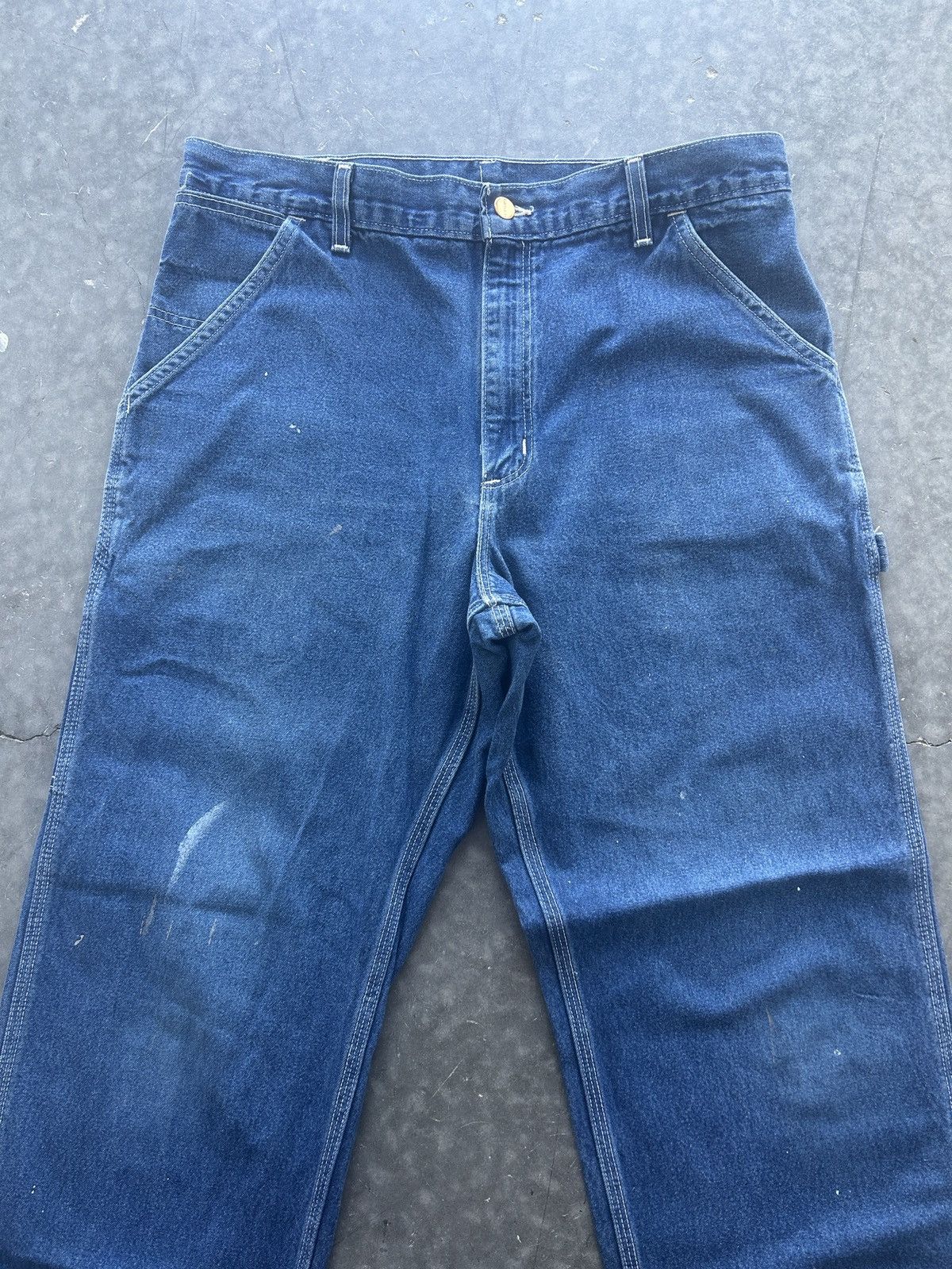 Carhartt × Vintage Vintage 90s Carhartt Carpenter Jeans 36x30 Size US 36 / EU 52 - 5 Thumbnail
