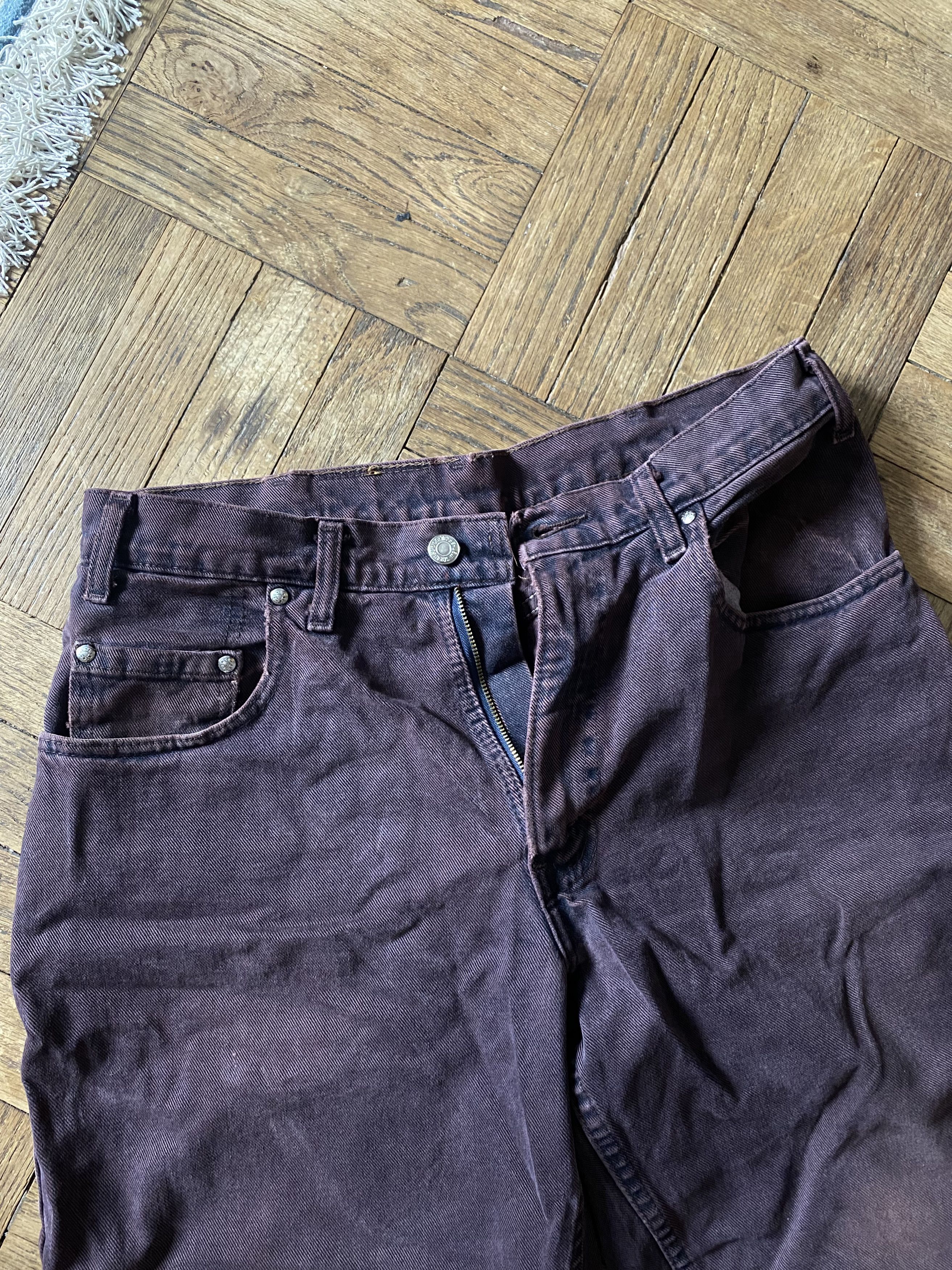 Levi's Levis Denim Purple Overdye Size US 31 - 2 Thumbnail