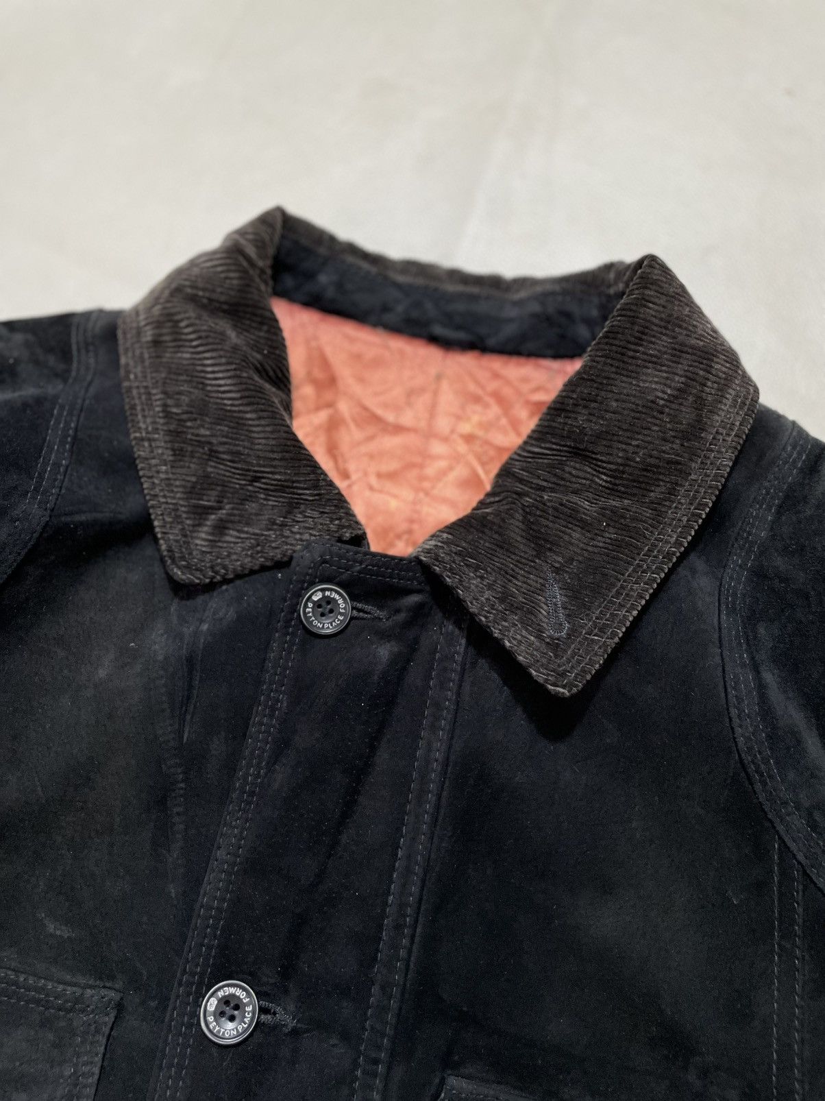 PPFM Vintage PPFM suede chore jacket Four pocket field work Size US L / EU 52-54 / 3 - 8 Thumbnail