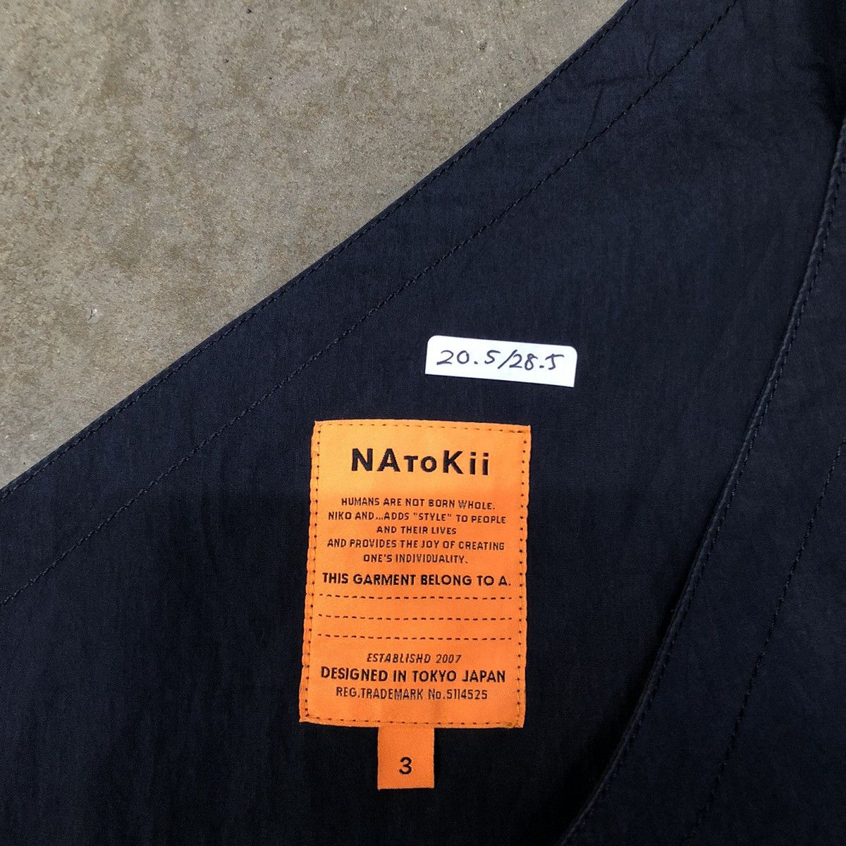 Japanese Brand Niko And… X Natokii Asymmetric Designer Vest Size 40R - 13 Thumbnail