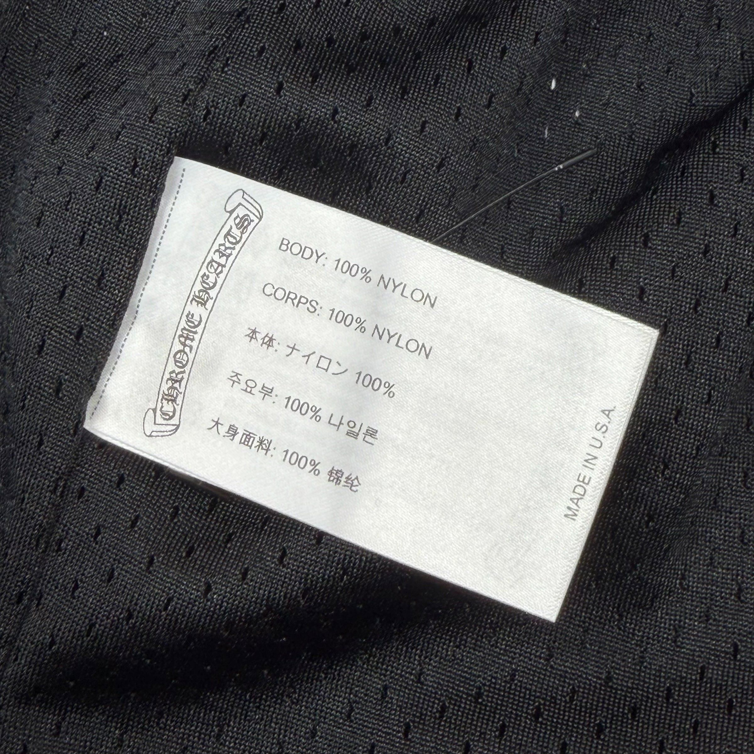 Chrome Hearts Chrome Hearts Black Mesh Warm Up Shorts L Size US 36 / EU 52 - 4 Thumbnail