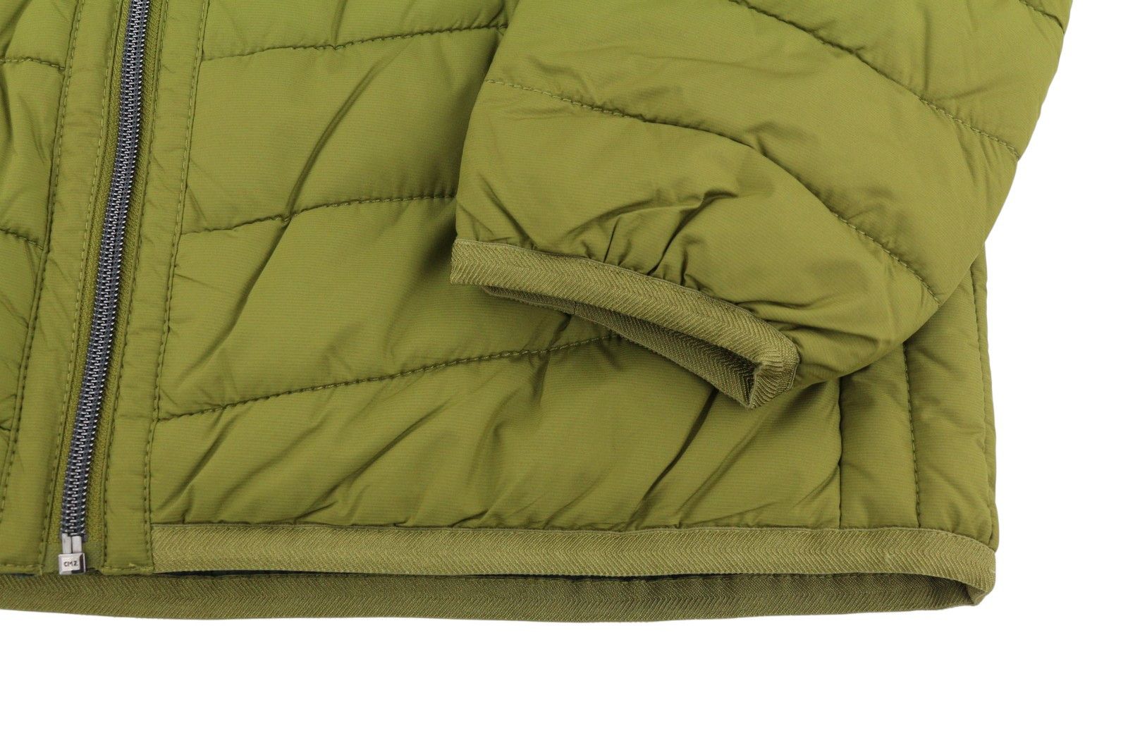 s.Oliver L Green High Neck Padded Quilted Full Zip 88004 Size US L / EU 52-54 / 3 - 6 Thumbnail