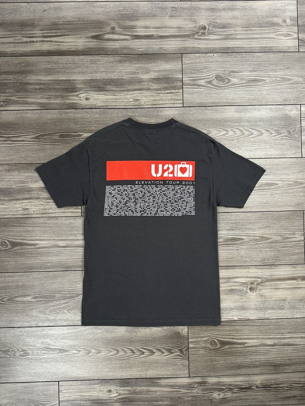 Band Tees Vintage Y2K U2 Elevation Tour Band T Shirt Size US M / EU 48-50 / 2 - 2 Thumbnail