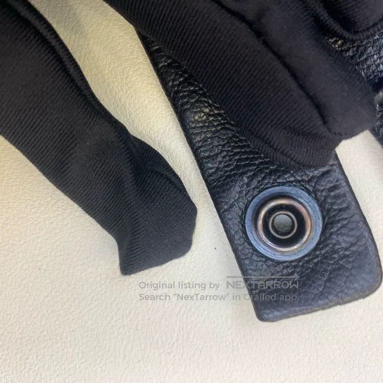 Balenciaga Balenciaga Leather Skirt Size 33" - 9 Thumbnail