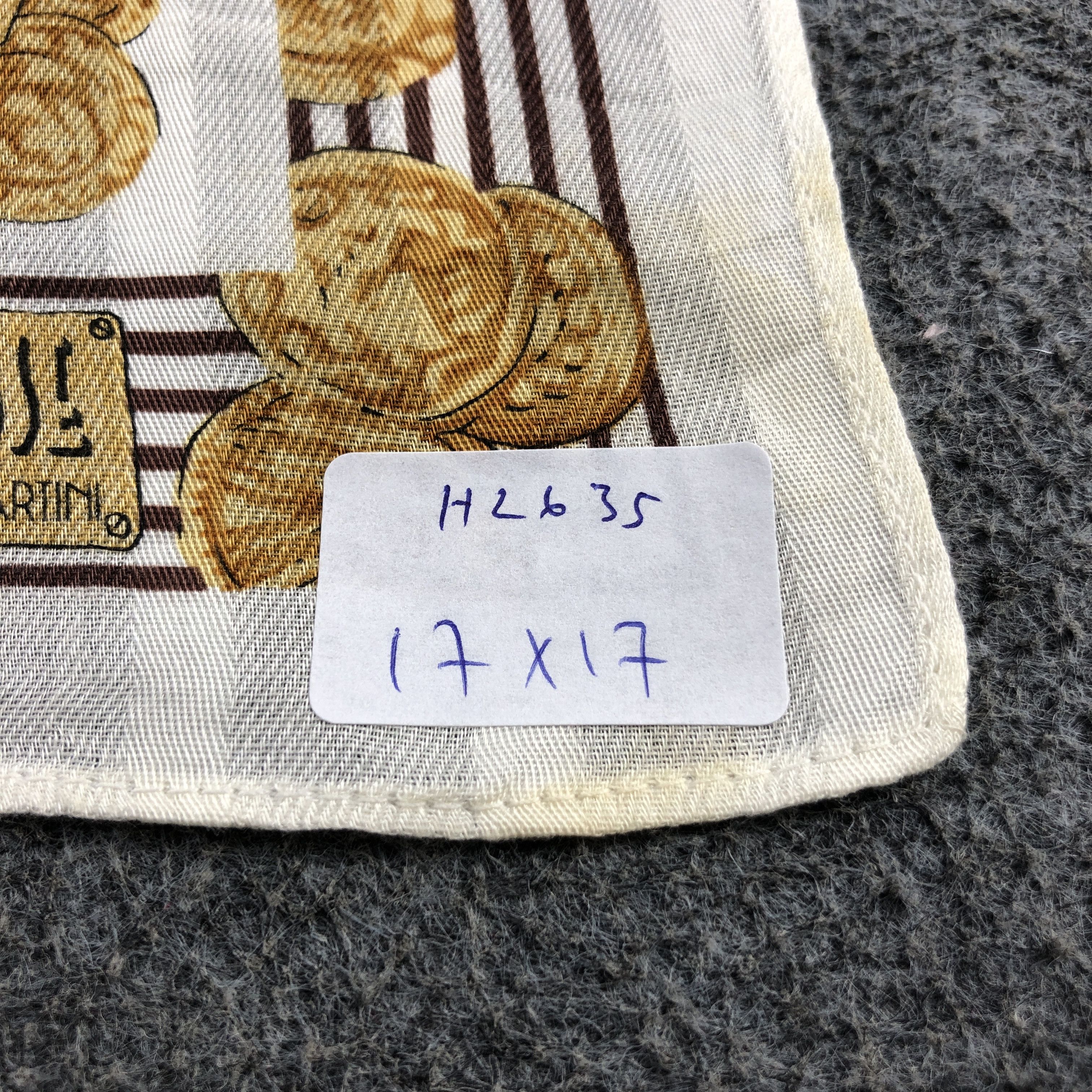 Alviero Martini × Vintage Alviero Martini Handkerchief Neckerchief Bandana H2635 Size ONE SIZE - 6 Thumbnail