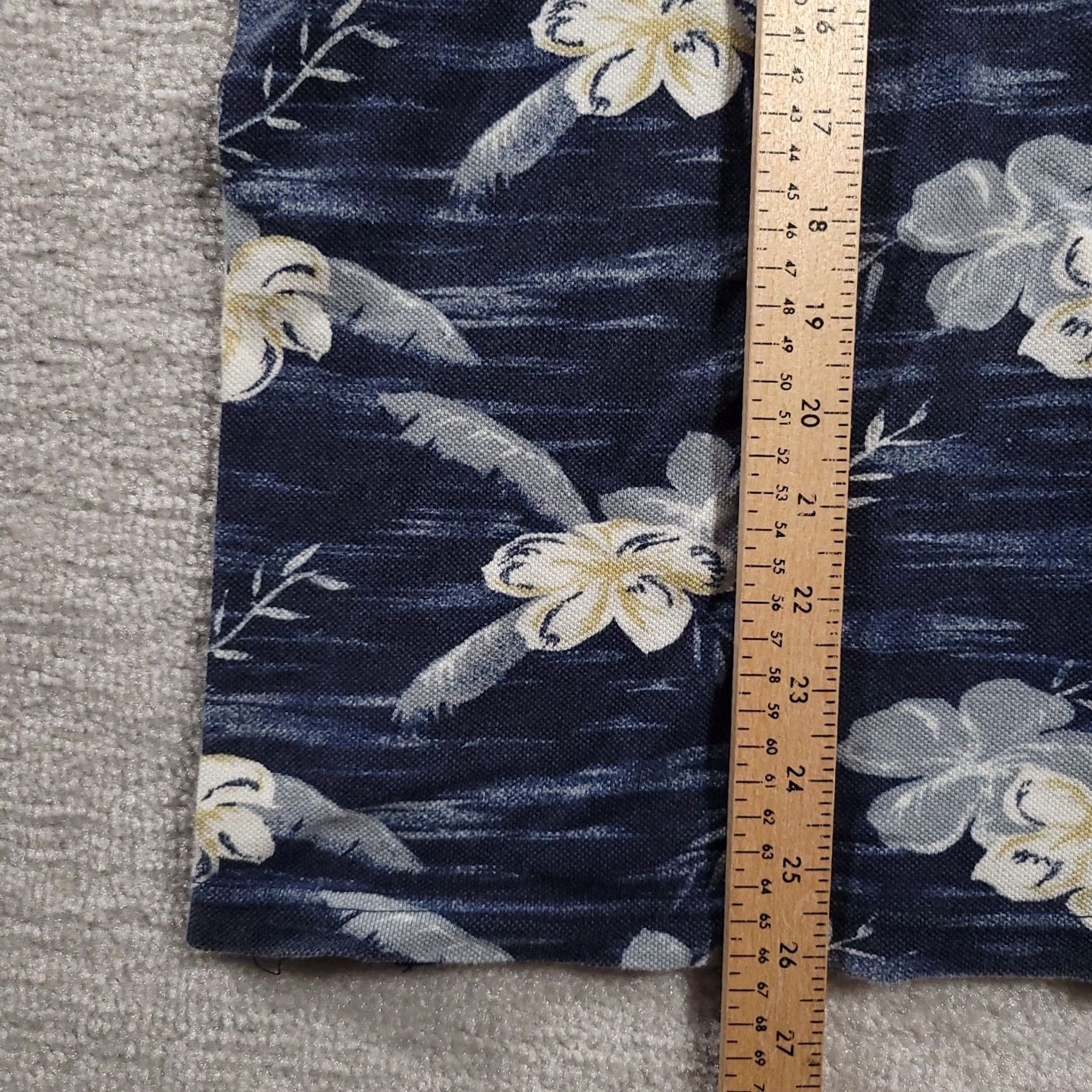 Vintage Northwest Territory Naturals Blue Hawaiian Polo Shirt Mens L Short Sleeve Size US L / EU 52-54 / 3 - 6 Thumbnail