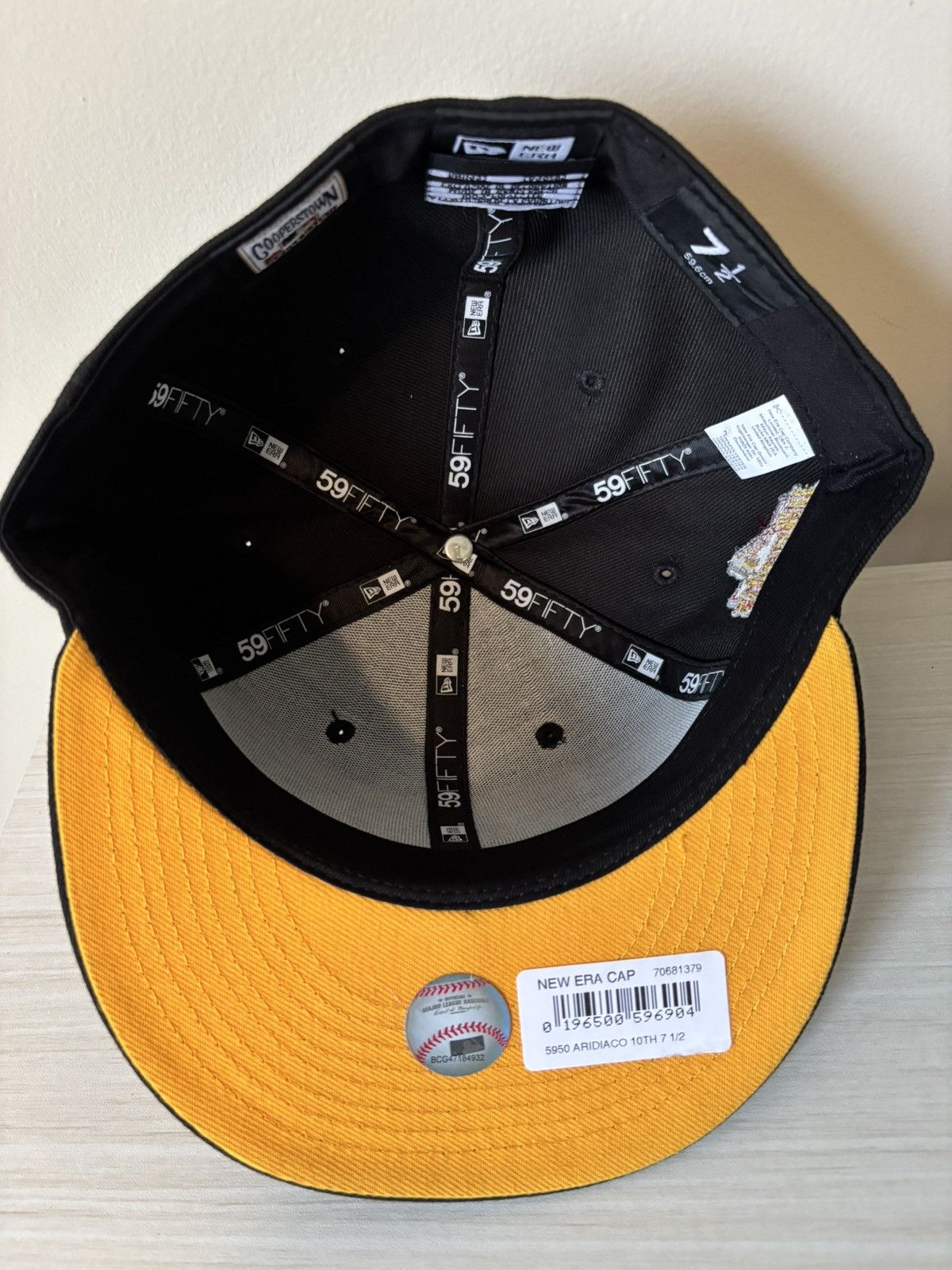 Topperz Arizona Diamondbacks Fitted Size 7 1/2 Topperz Size ONE SIZE - 5 Thumbnail