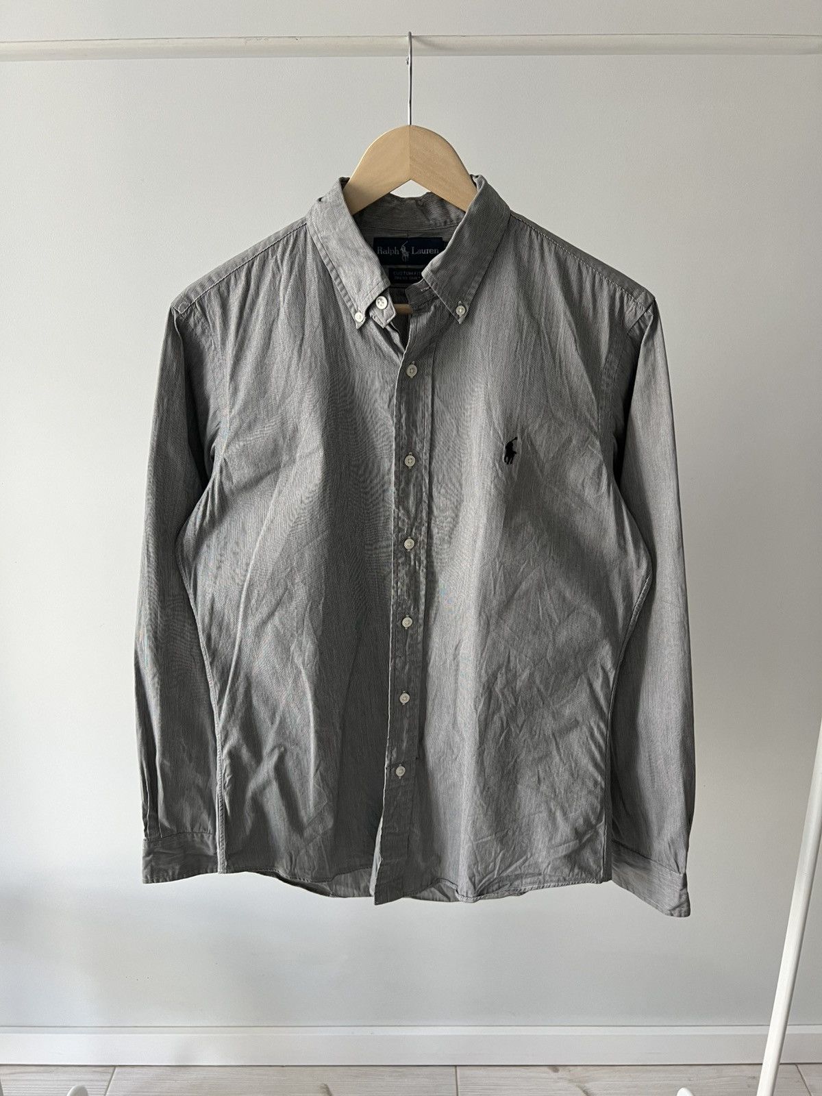 Polo Ralph Lauren Polo Ralph Lauren Shirt Mens Button Gray Size US M / EU 48-50 / 2 - 8 Thumbnail