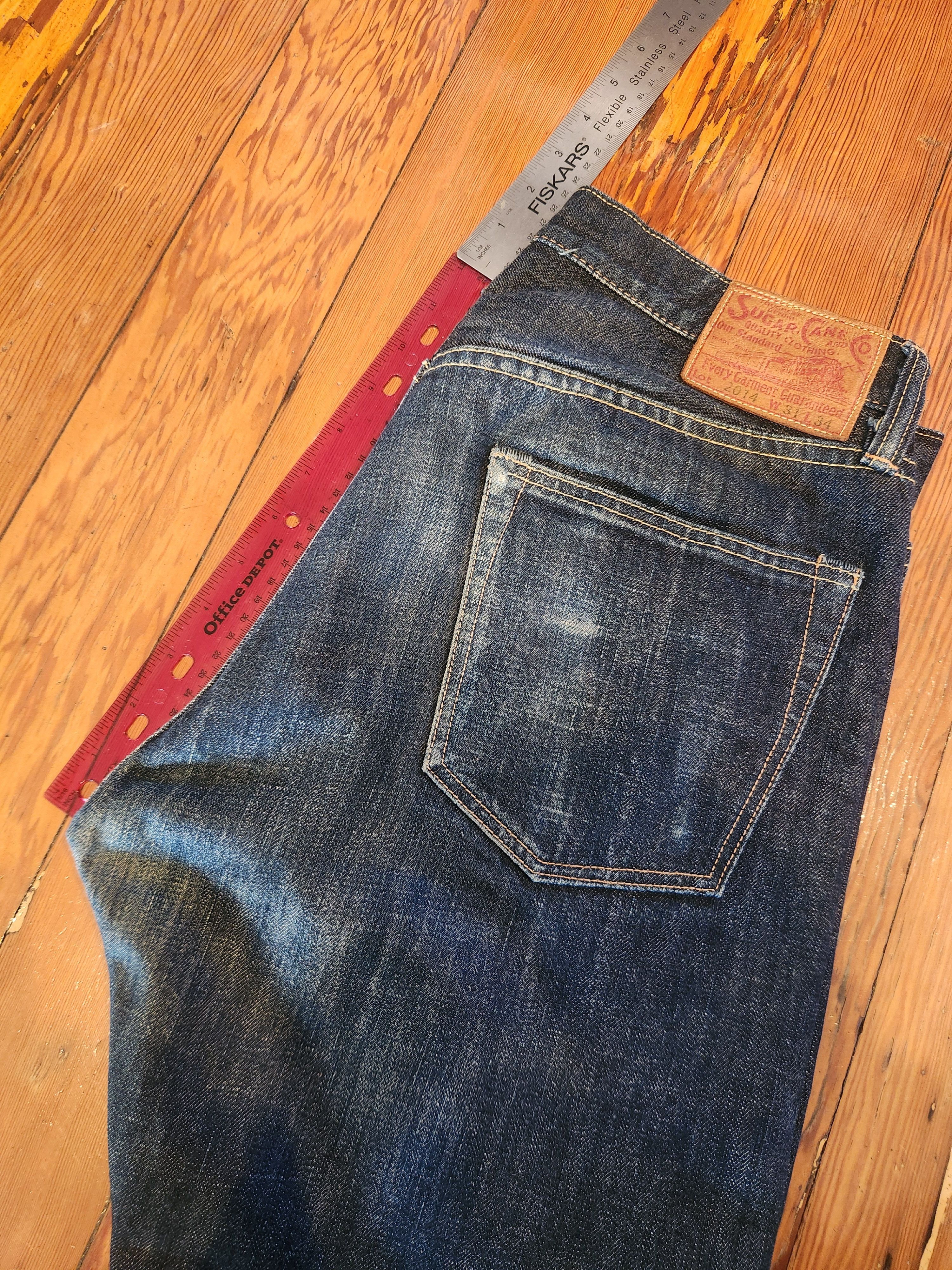 Sugar Cane Sugar Cane 2014 SC42014 12oz 31x30 One Wash Size US 31 - 5 Thumbnail