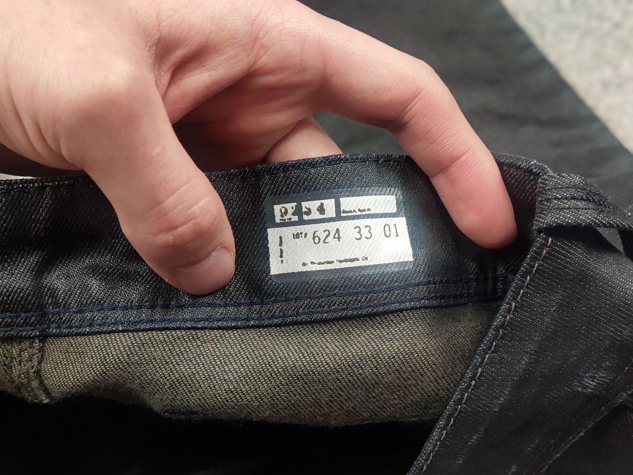 G-Star G Star Raw Elect Waxed Denim Low rise Jeans Y2K Style LGB Size 29" - 16 Thumbnail