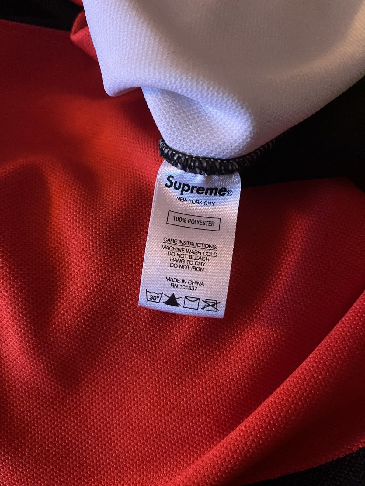 Supreme Supreme SS19 Barbed Wire Moto Jersey Size US M / EU 48-50 / 2 - 3 Thumbnail