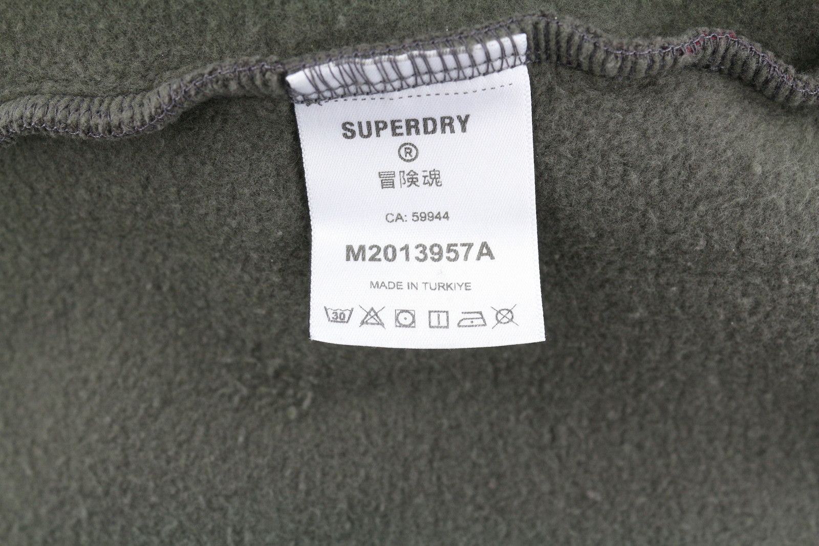 Superdry TATTOO BACK M Grey Kangaroo Hoodie 87127 Size US M / EU 48-50 / 2 - 7 Thumbnail