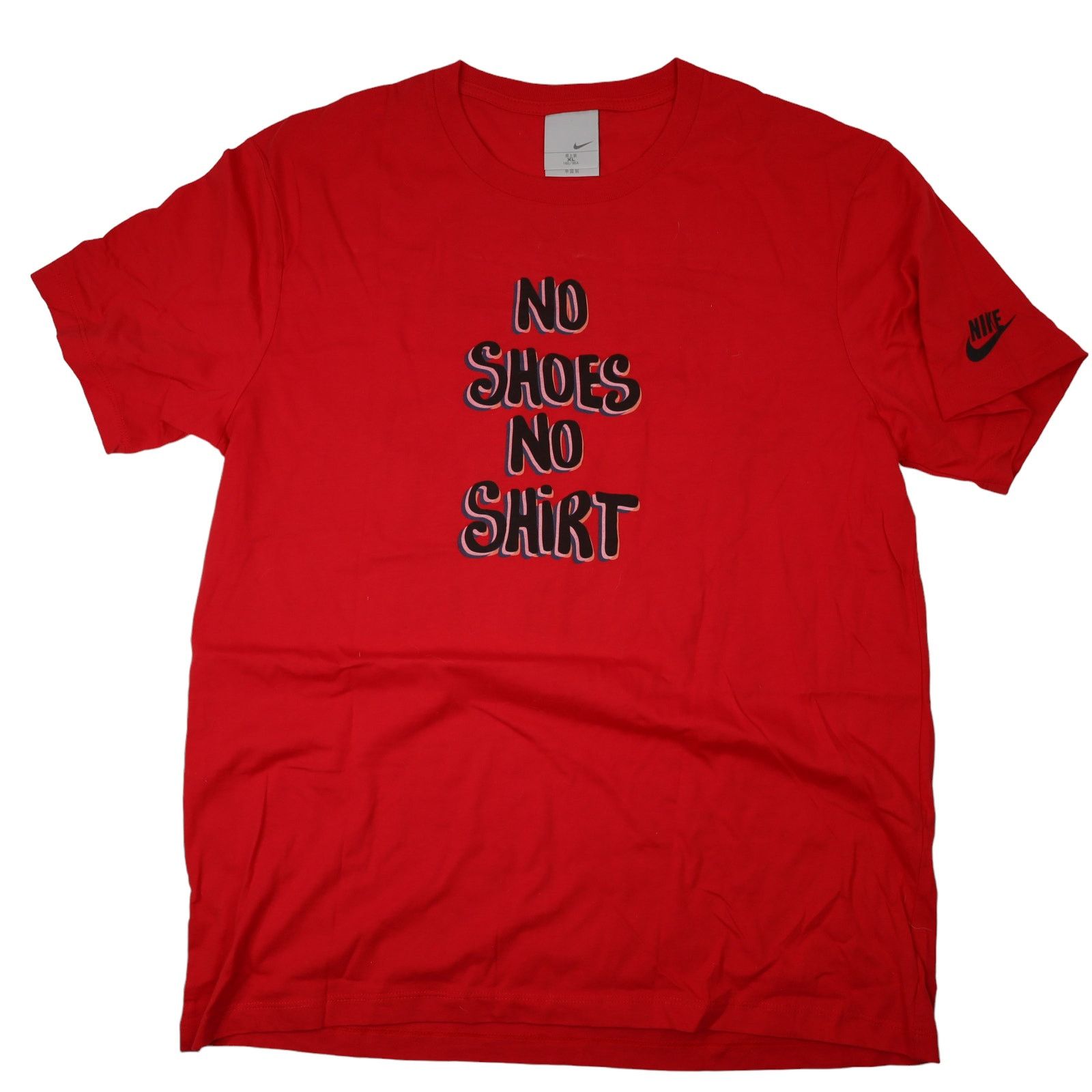 Nike × Vintage Vintage Nike "No Shoes, No Shirt, No Problem" Surf T Shirt Size US XL / EU 56 / 4 - 1 Thumbnail