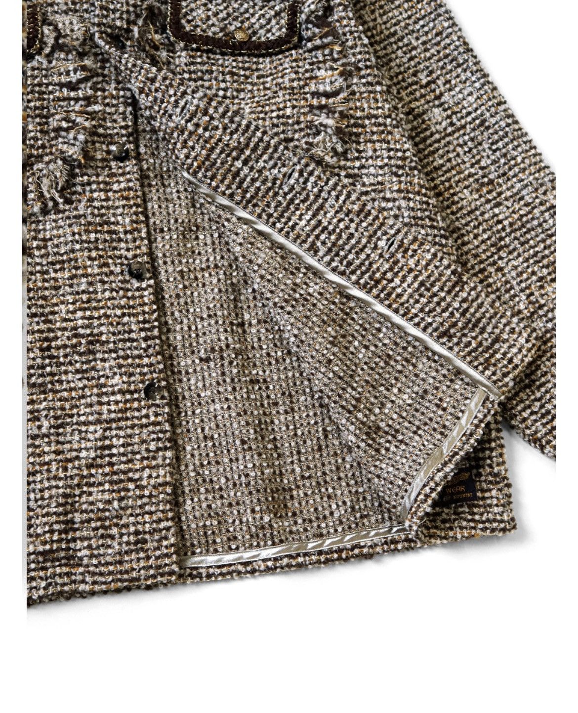 Kapital Kapital Fancy Tweed Board Shirt size 2 Size US M / EU 48-50 / 2 - 7 Thumbnail