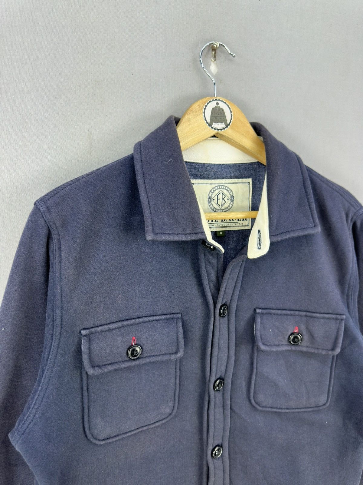 Eddie Bauer Eddie Bauer Cotton Worker Shirt Size US M / EU 48-50 / 2 - 2 Thumbnail