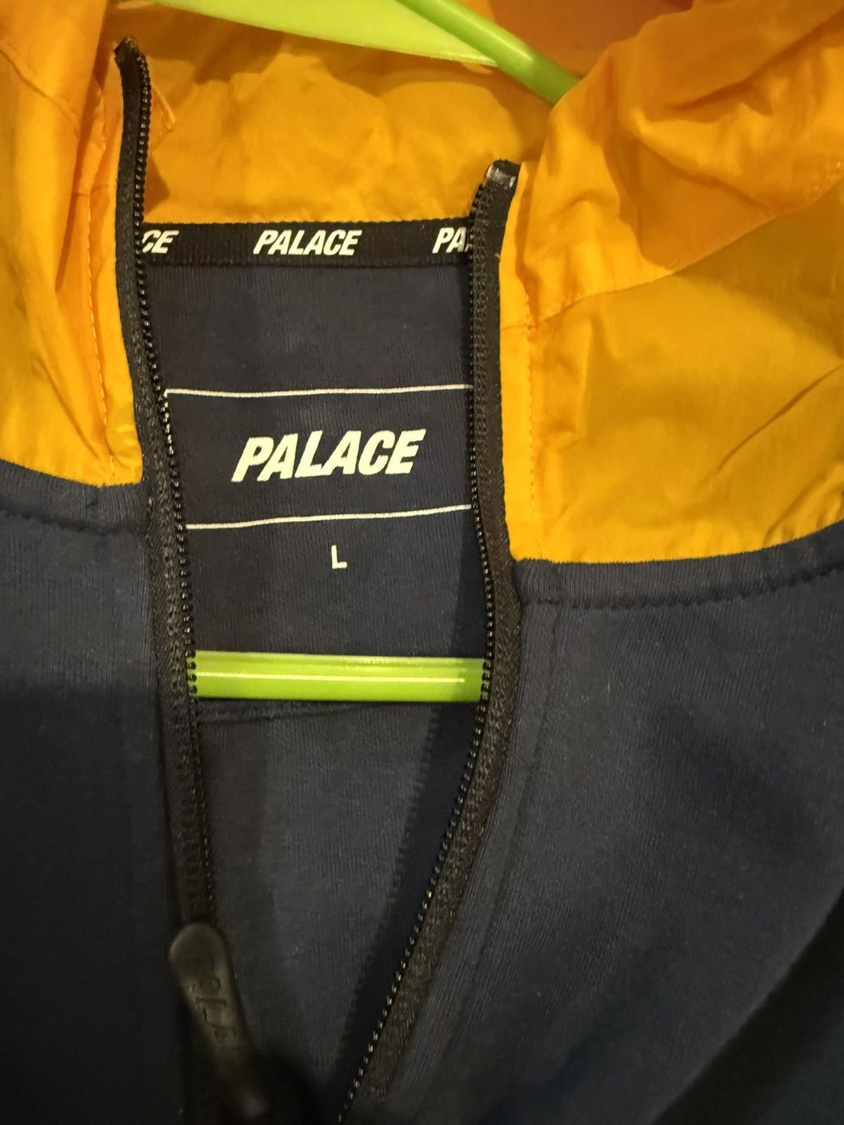 Palace Palace Blue yellow zip up hoodie Size US L / EU 52-54 / 3 - 2 Thumbnail