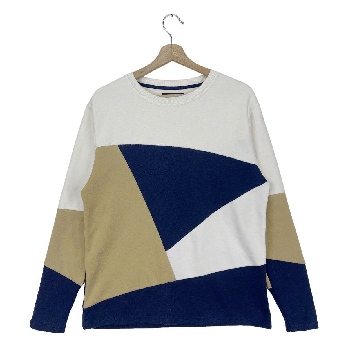 SHIPS Ships Japan Wide Cut Colourblock Sweatshirt Size US M / EU 48-50 / 2 - 1 Thumbnail