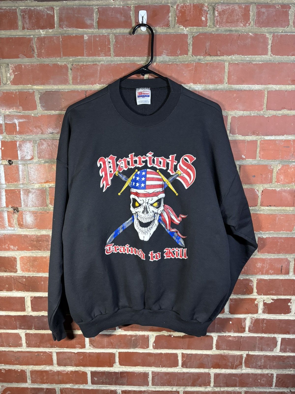 Other Vintage Y2k Patriots Trained To Kill Crewneck Military XL Size US XL / EU 56 / 4 - 1 Thumbnail