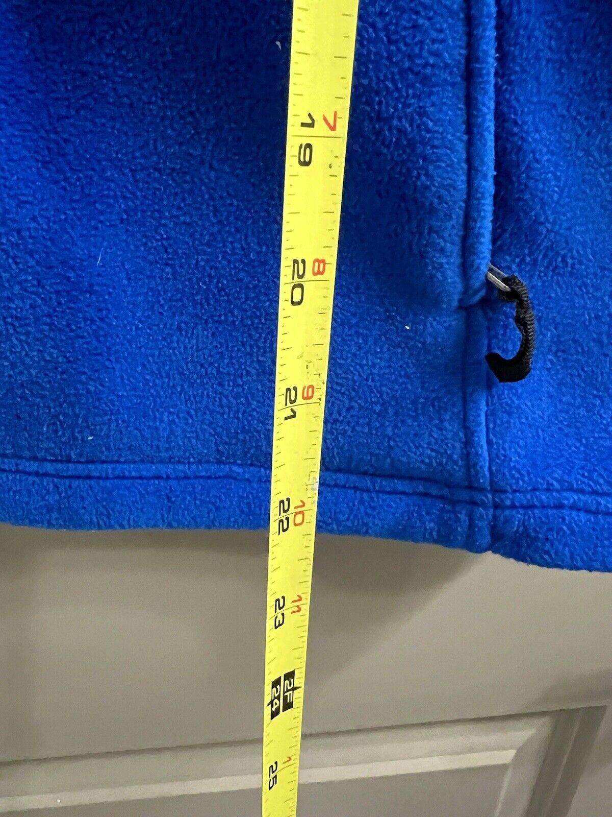 Designer Women's Full Zip Blue Fleece Vest XL Fleece Disc Golf Size XL / US 12-14 / IT 48-50 - 4 Thumbnail