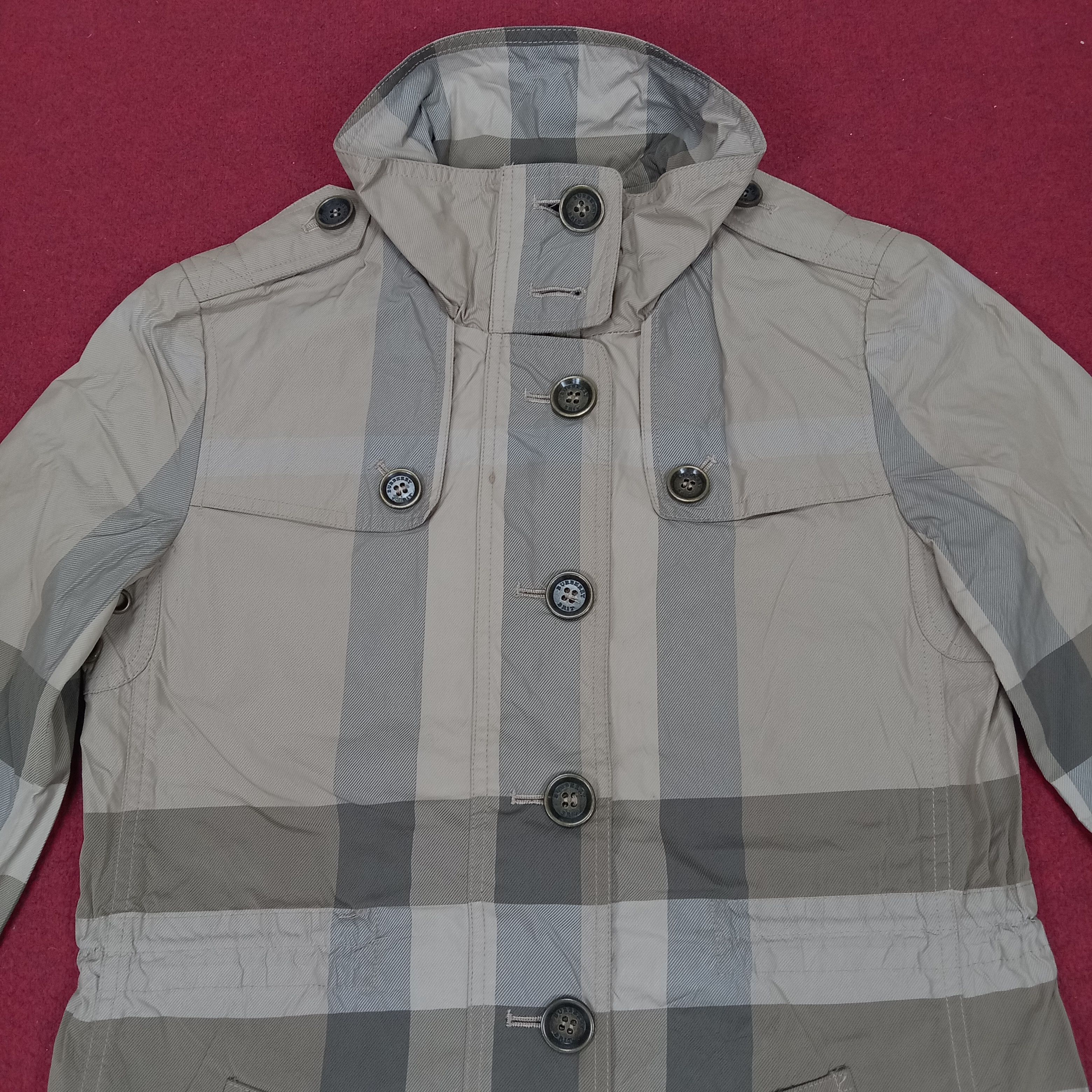 Burberry × Vintage Burberry Brit Fashion Style Parka Jacket Size US XS / EU 42 / 0 - 2 Thumbnail