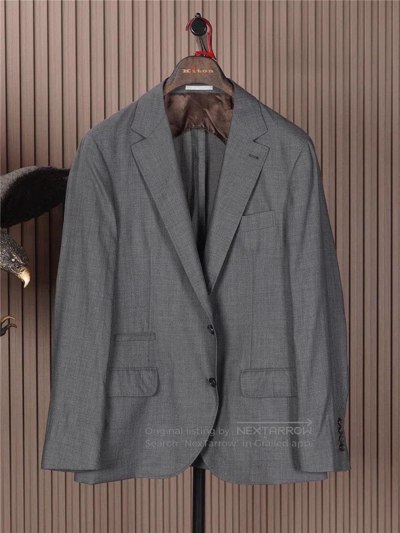 Brunello Cucinelli Brunello Cucinelli Lightweight Pure Cashmere Blazer Size 50L - 1 Thumbnail