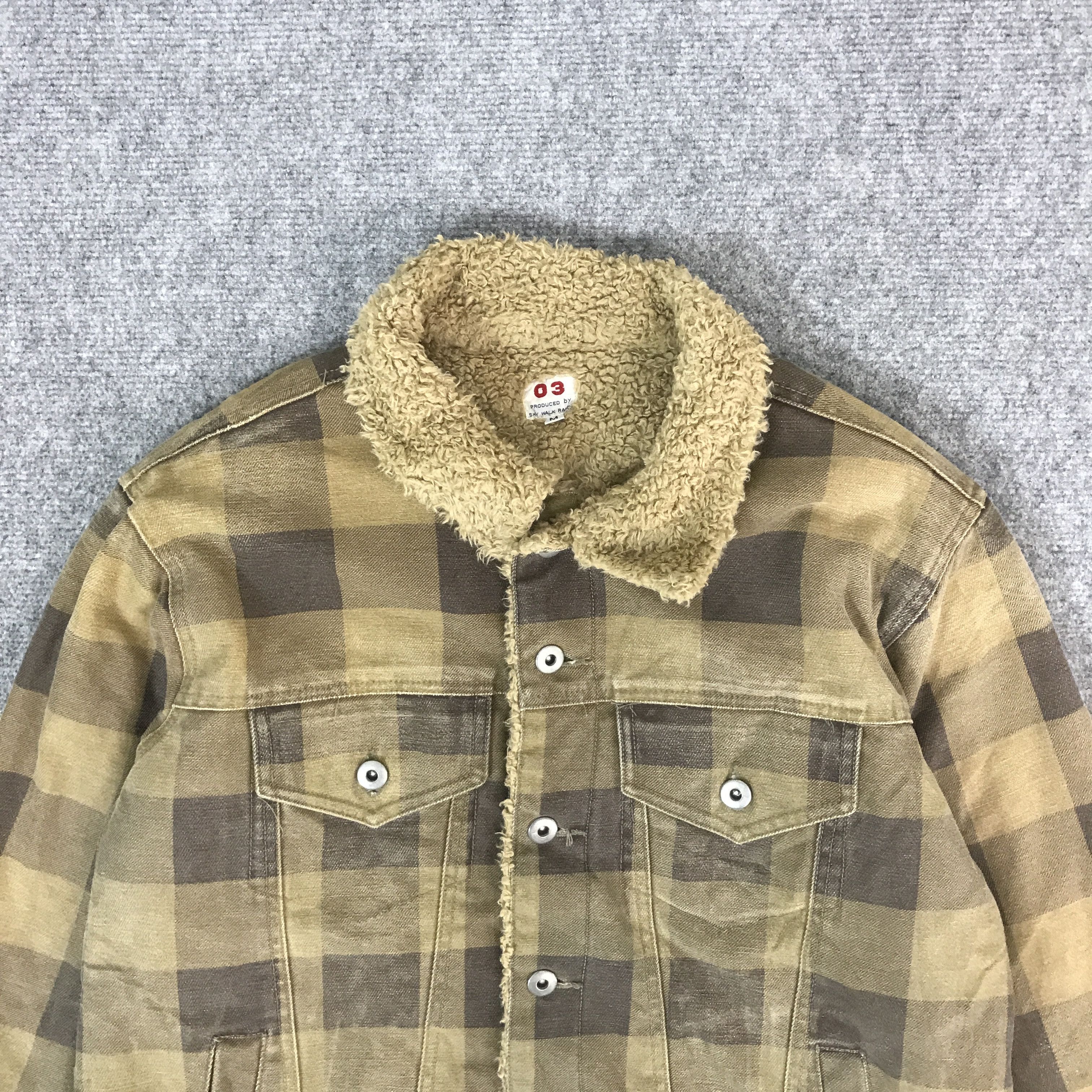 Japanese Brand SKY WALK RANCH TARTAN STYLE BUTTON JACKET Size US M / EU 48-50 / 2 - 2 Thumbnail