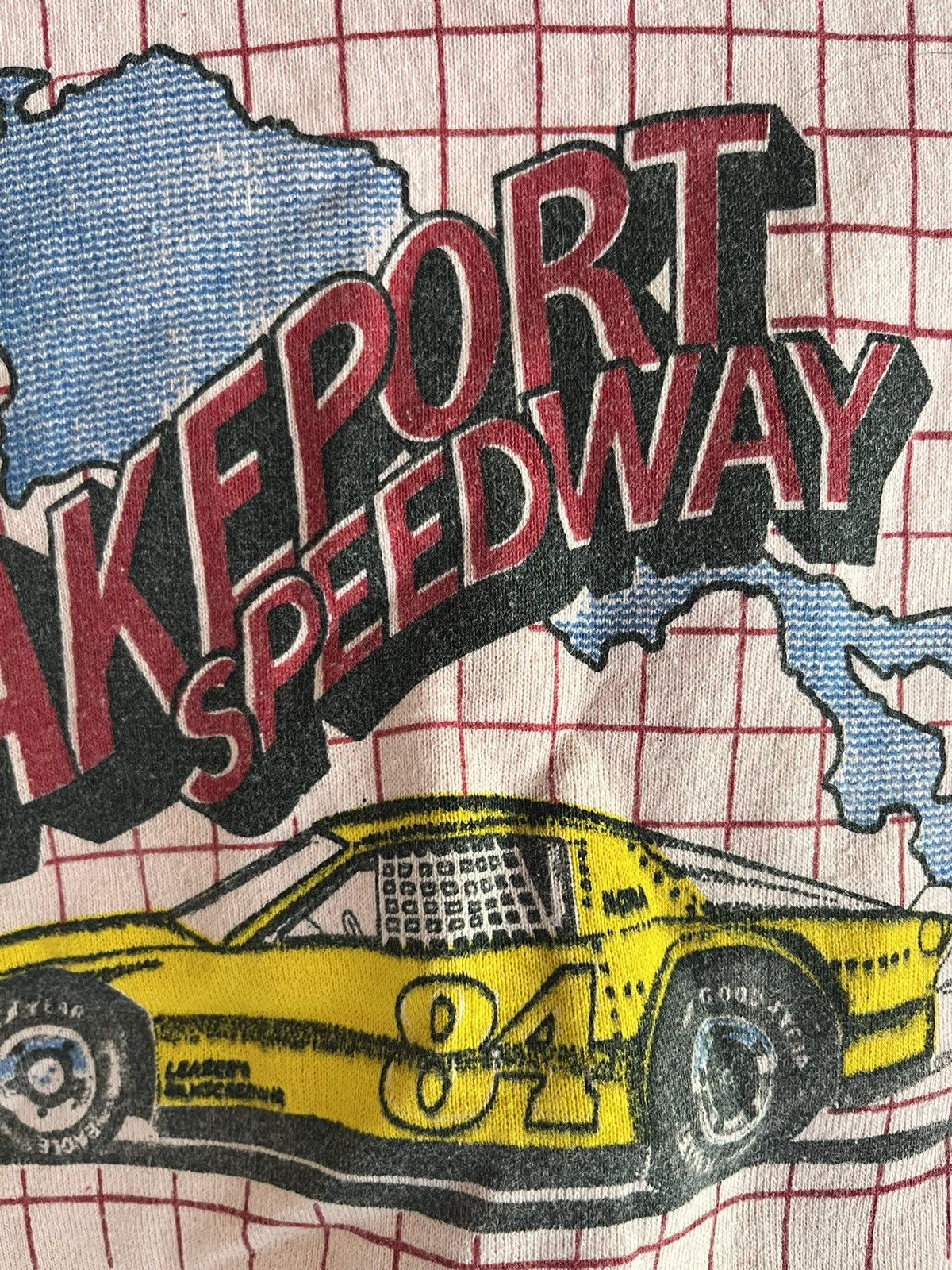 Vintage Vintage Pink Cutoff Crewneck Sweatshirt Lakeport Speedway Size S / US 4 / IT 40 - 4 Thumbnail