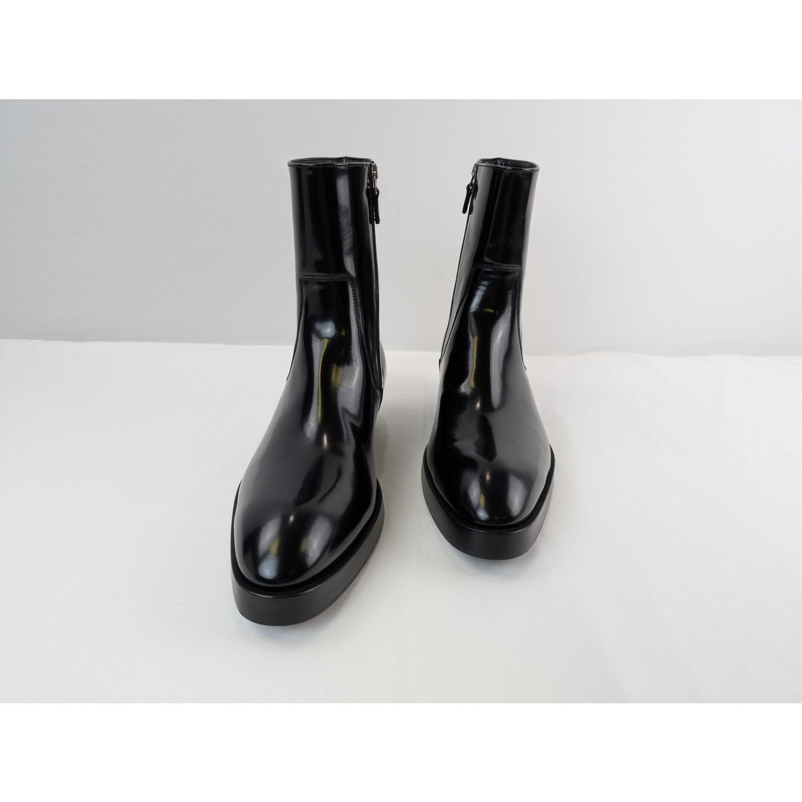 Bottega Veneta o1rshd1 Texas Calf Dalton Ankle Boots in Black Size US 9 / EU 42 - 8 Thumbnail