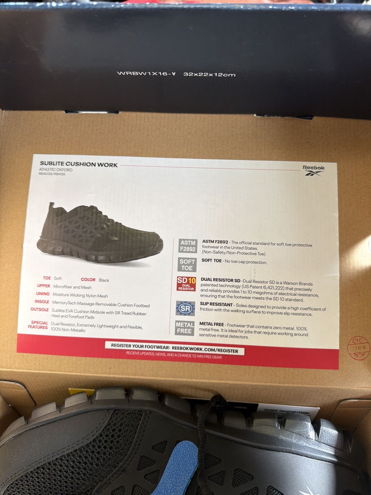 Reebok Reebok Sublite Cushion Work Size US 10.5 / EU 43-44 - 4 Thumbnail