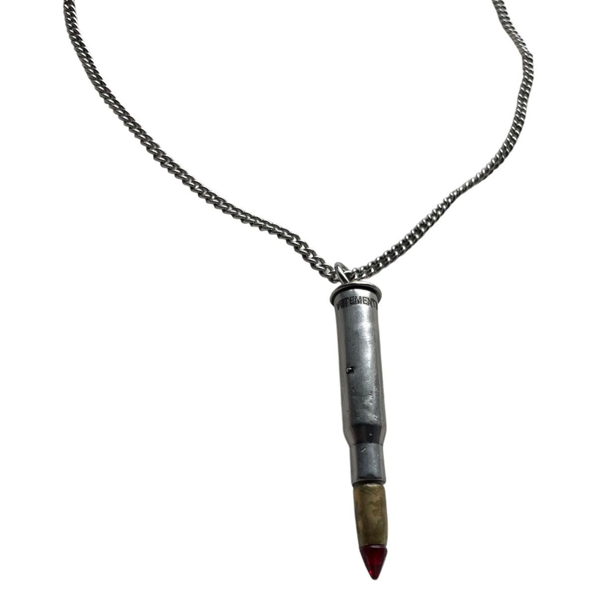 Vetements Vetements SS19 Bullet Crystal Ruby Necklace Size ONE SIZE - 2 Thumbnail