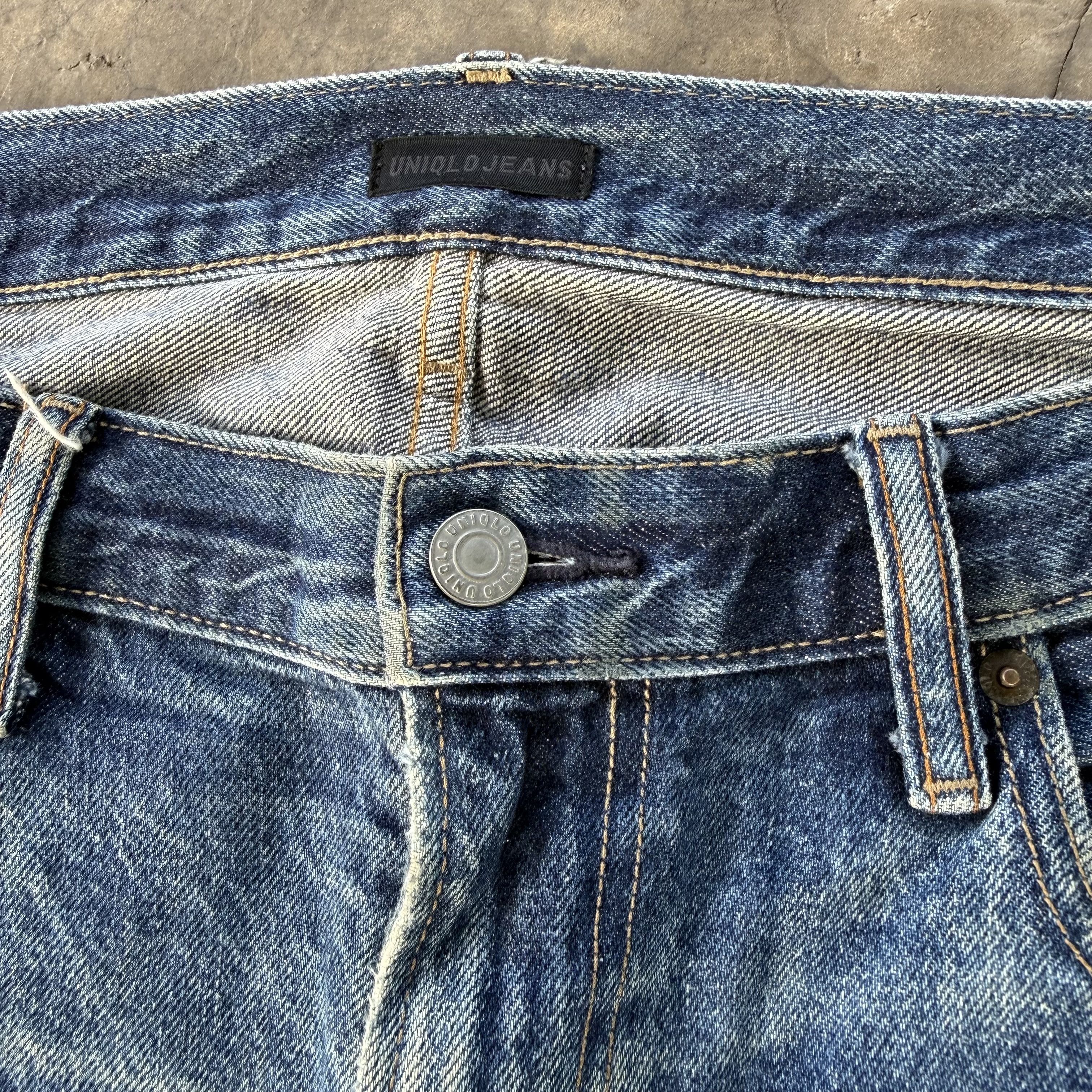 Japanese Brand Vintage Japanese Faded Rusty Denim Jean W38 Size US 38 / EU 54 - 5 Thumbnail