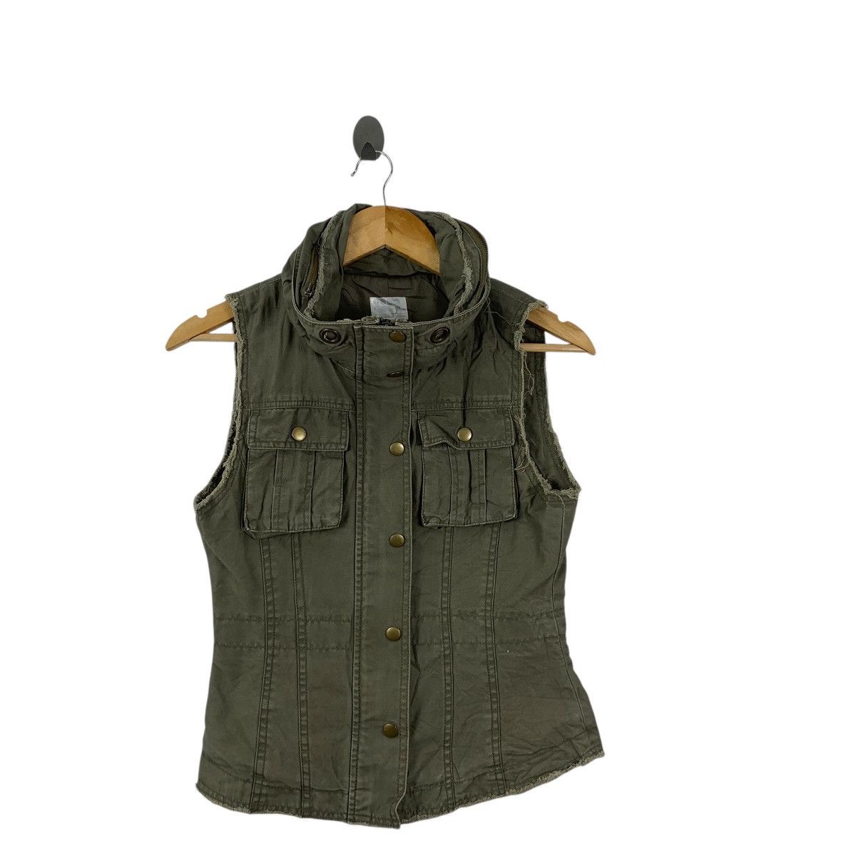 Takeo Kikuchi Vintage TAKEO KIKUCHI JAPAN Denim Jeans Vest Jacket Size XS / US 0-2 / IT 36-38 - 4 Thumbnail
