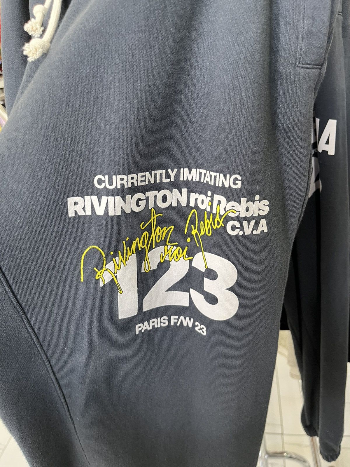 RRR-123 CVA Imitation Of Paris Sweatpants Size US 38 / EU 54 - 2 Thumbnail