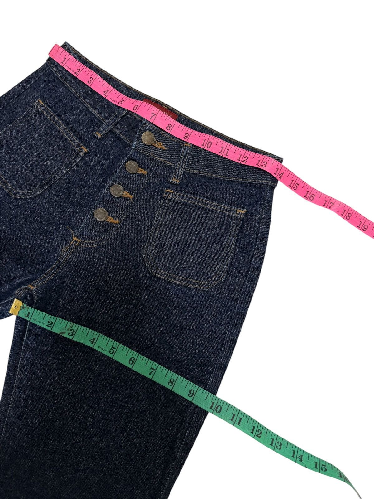 Edwin SOMETHING BY EDWIN STRETCABLE BOOTCUT DENIM JEANS Size US 28 / EU 44 - 18 Thumbnail