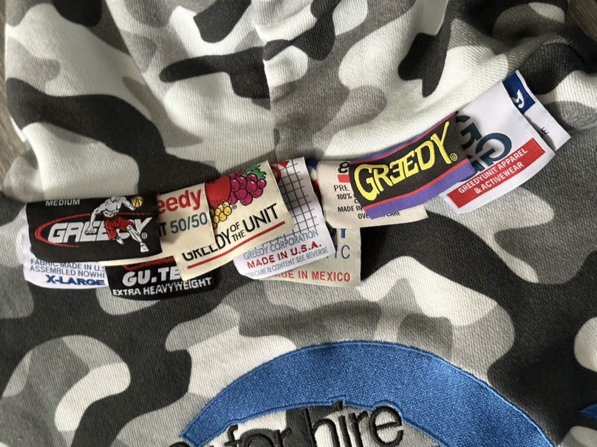 Greedy Unit × murd333r.fm Murd333r fm greedy unit zip hoodie Size US L / EU 52-54 / 3 - 7 Thumbnail
