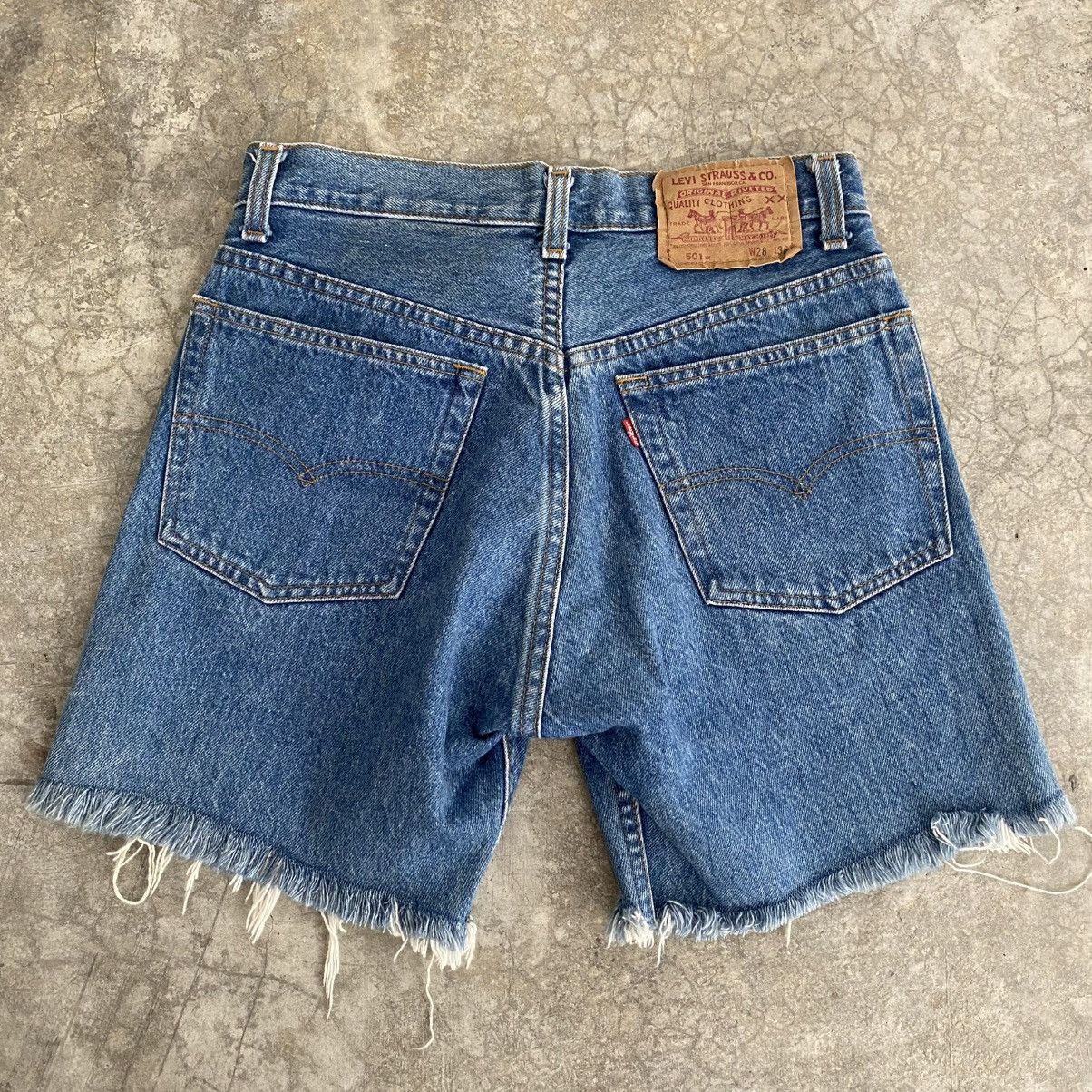 Levi's Size 27 Vintage 1991 Levis 501xx Denim Jeans Shorts Jorts Size US 27 - 7 Thumbnail