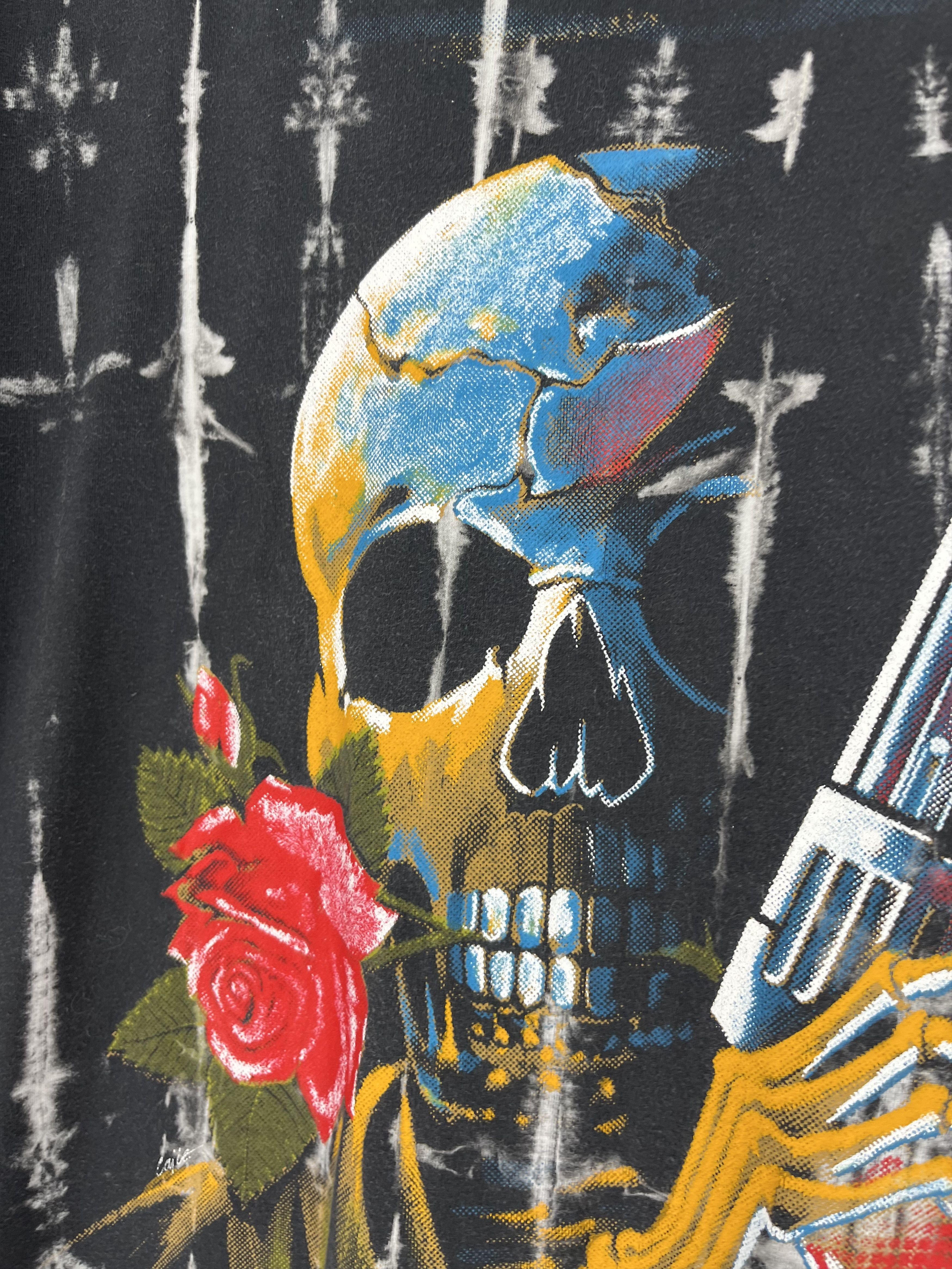 Band Tees × Guns N' Roses × Vintage Vintage Guns N’ Roses 🌹 Big Logo Double Sided T-Shirt Size US L / EU 52-54 / 3 - 7 Thumbnail