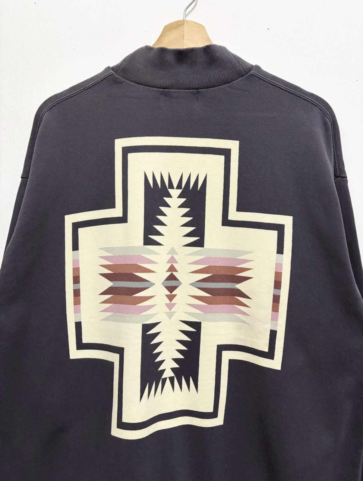Japanese Brand × Pendleton Pendleton Native Navajo Crewneck Size US L / EU 52-54 / 3 - 3 Thumbnail